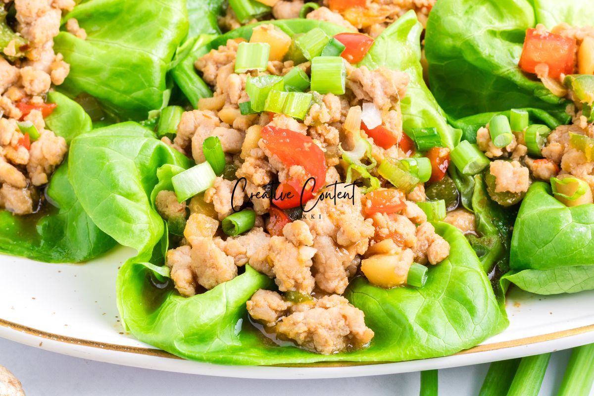 Asian Chicken Lettuce Wraps - Exclusive