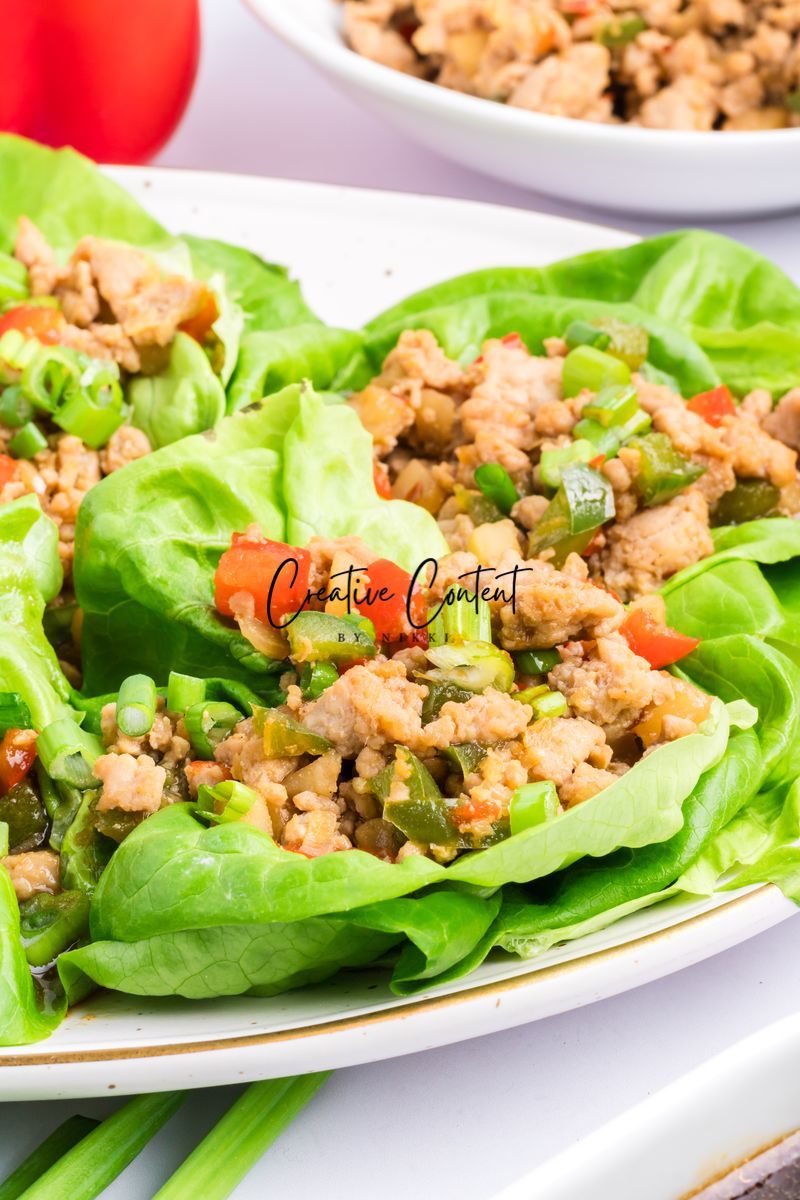 Asian Chicken Lettuce Wraps - Exclusive