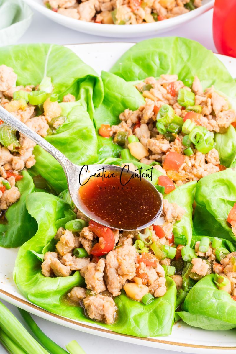 Asian Chicken Lettuce Wraps - Exclusive