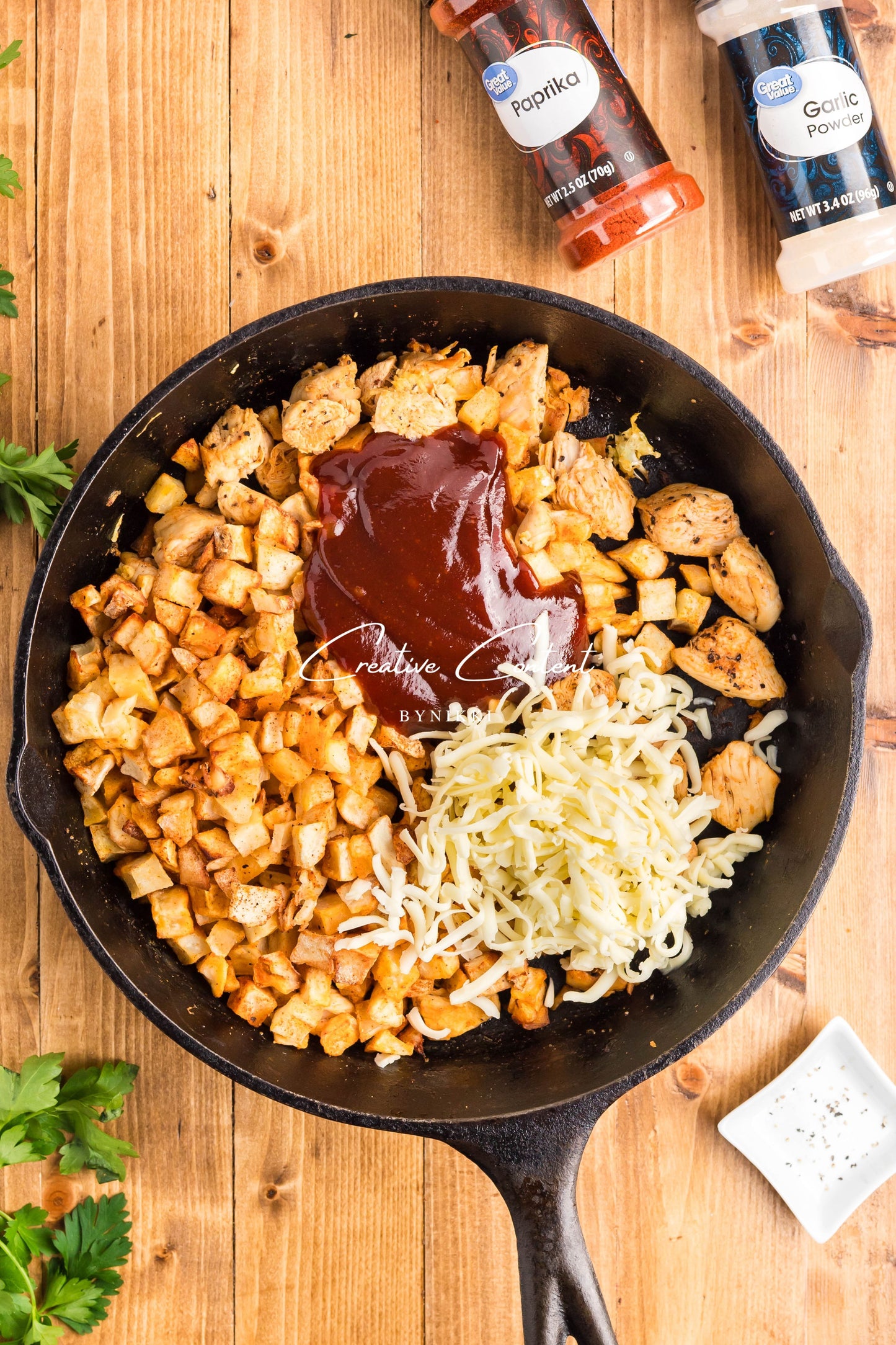 BBQ Chicken Potato Skillet  - Exclusive
