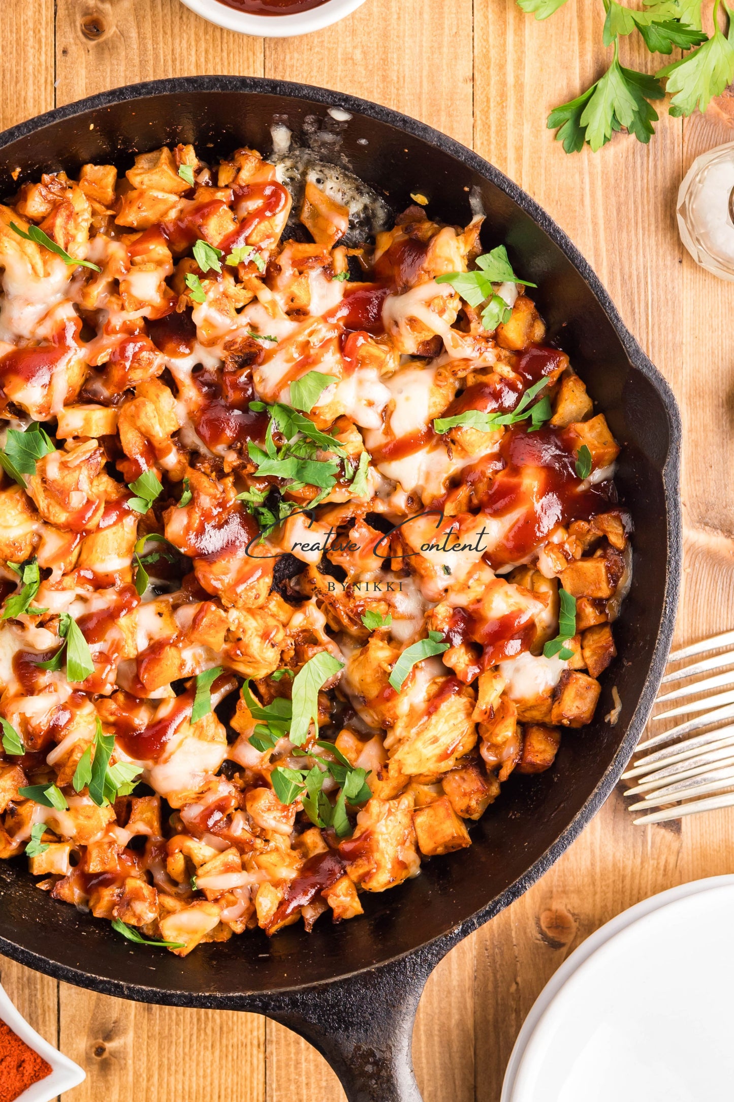 BBQ Chicken Potato Skillet  - Exclusive