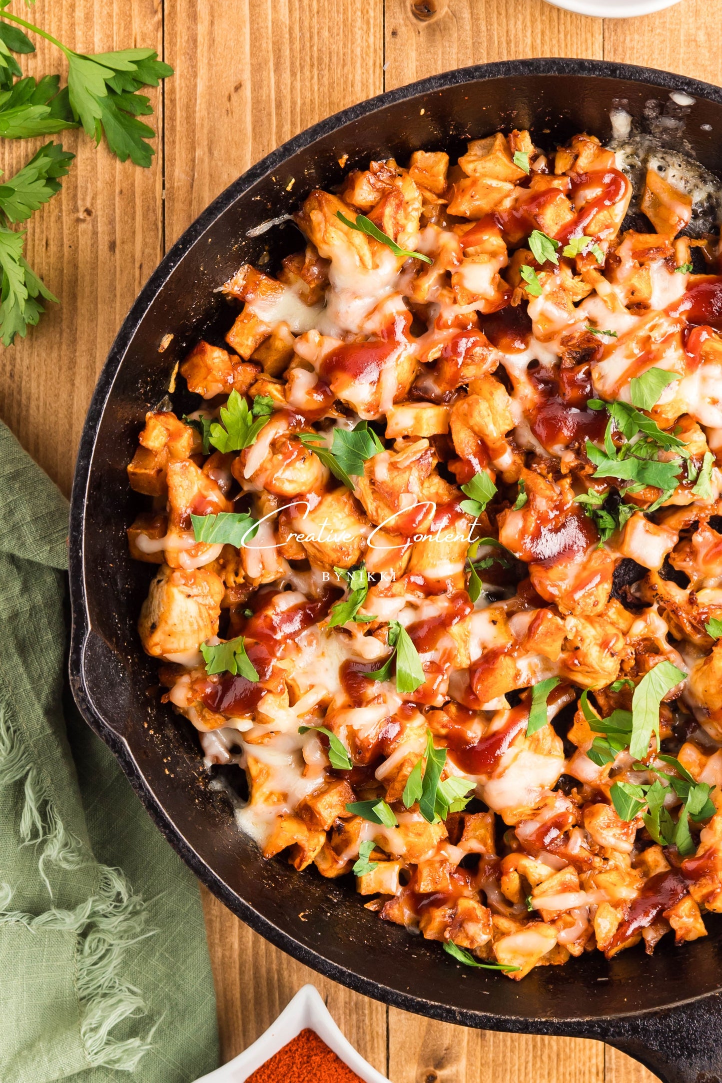BBQ Chicken Potato Skillet  - Exclusive