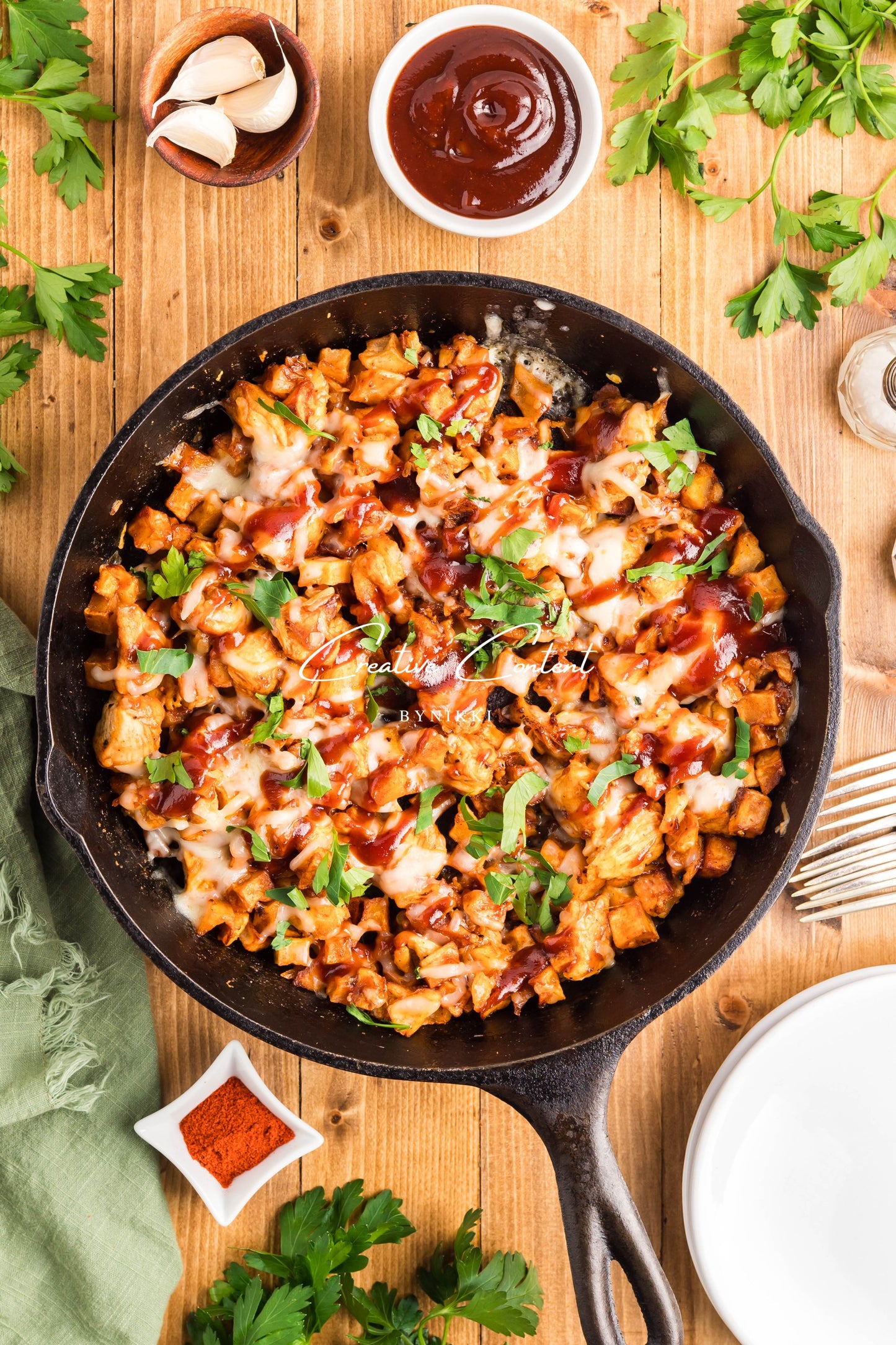 BBQ Chicken Potato Skillet  - Exclusive