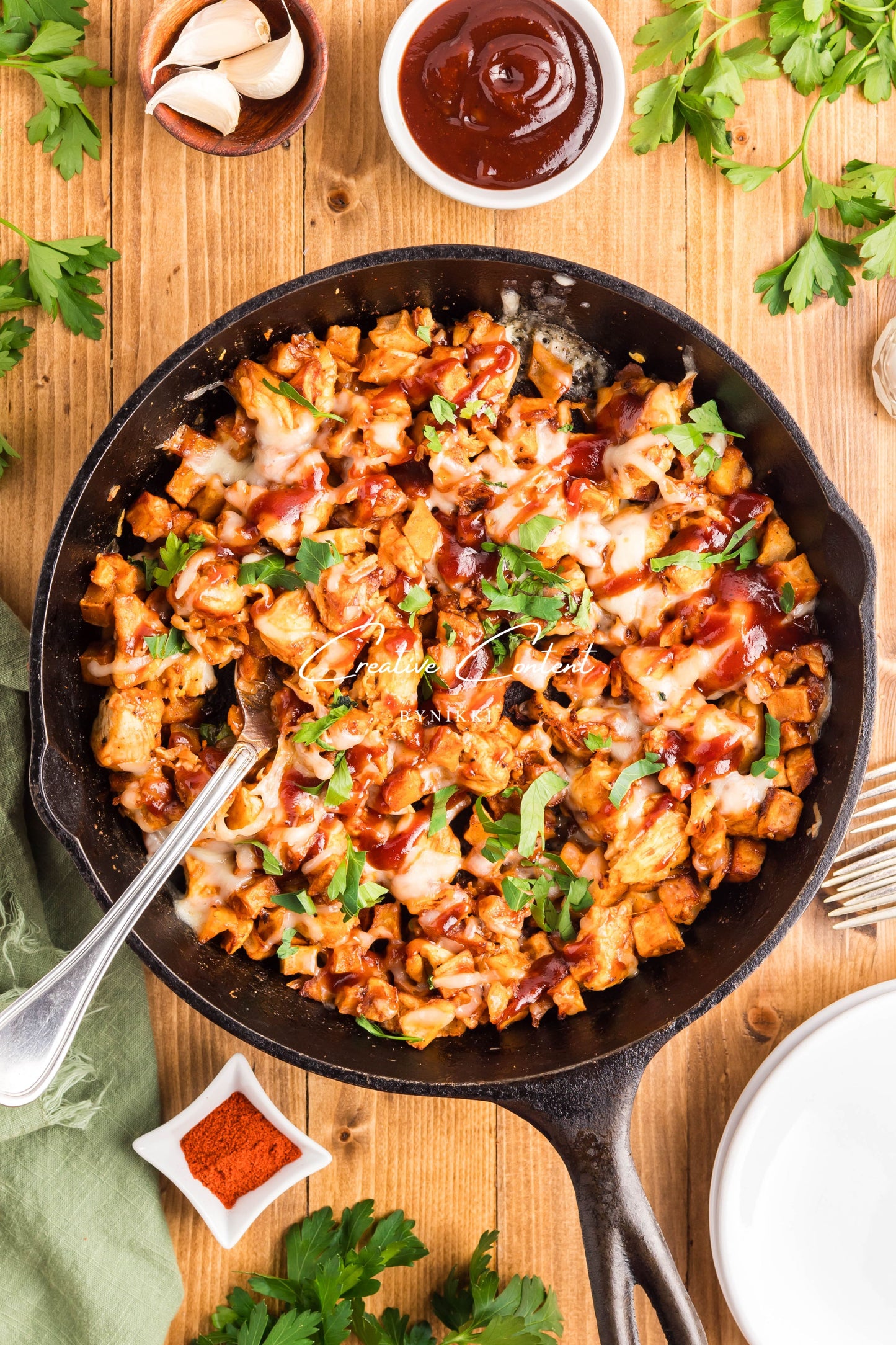 BBQ Chicken Potato Skillet  - Exclusive