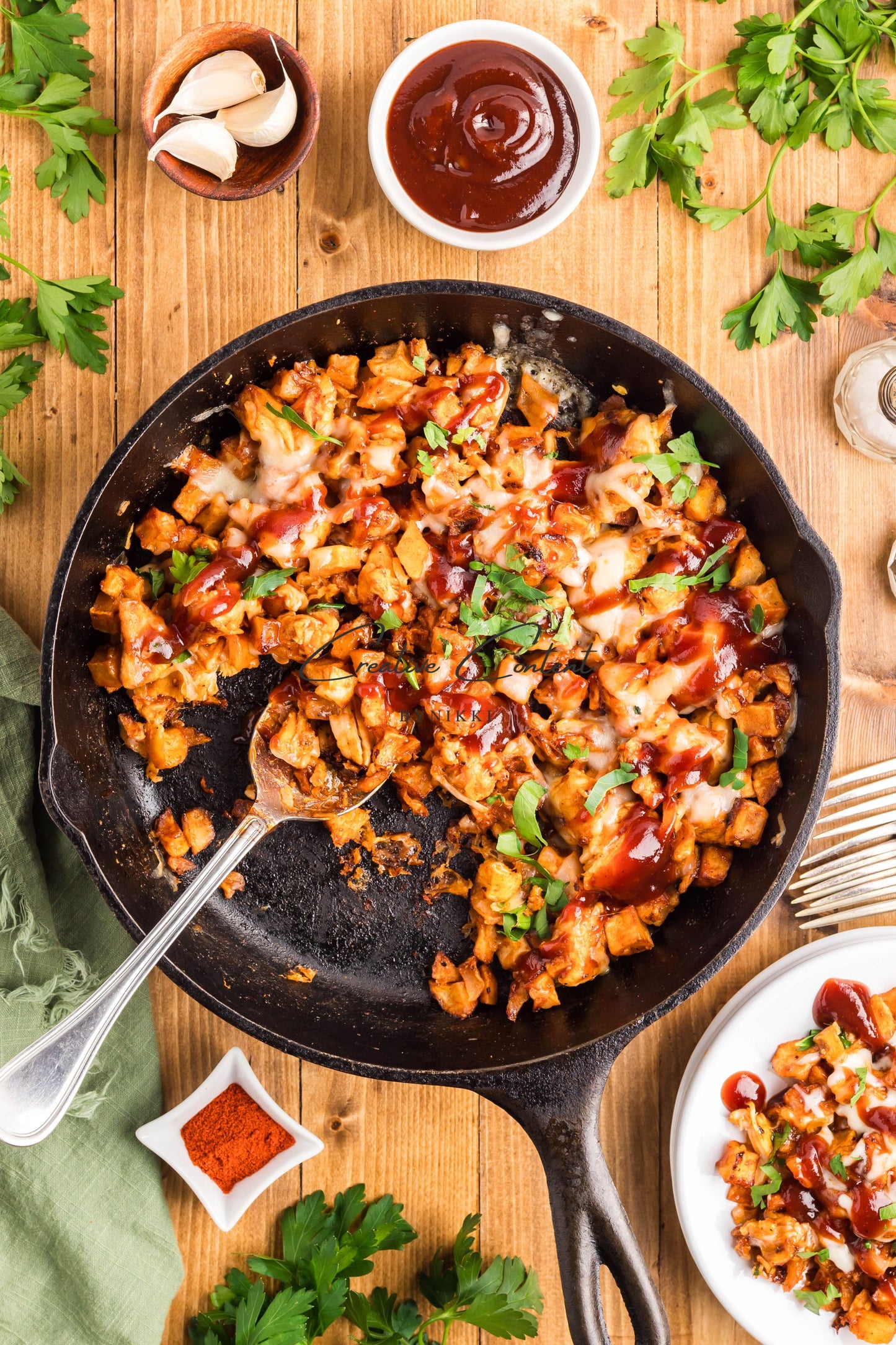 BBQ Chicken Potato Skillet  - Exclusive