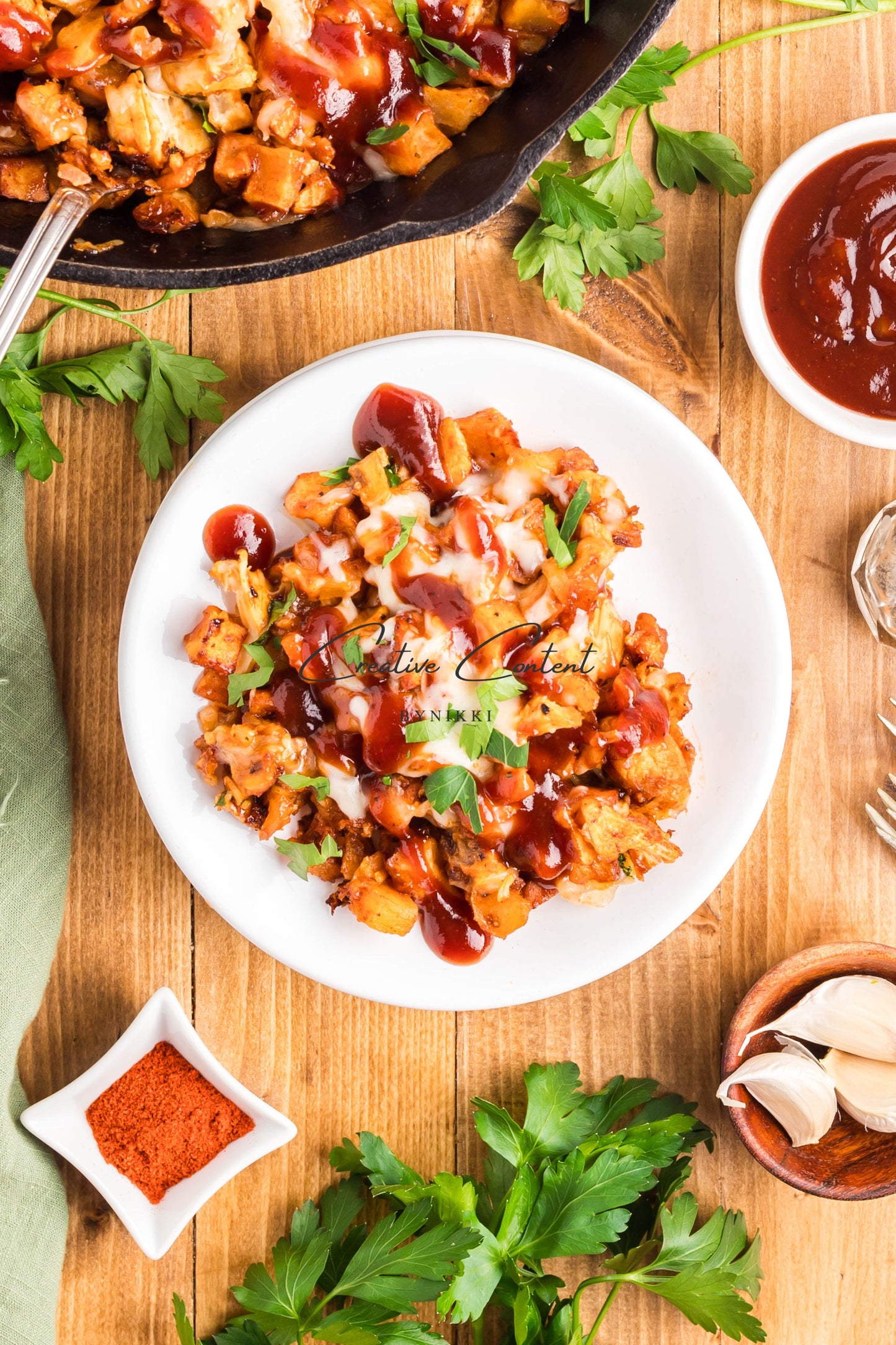 BBQ Chicken Potato Skillet  - Exclusive