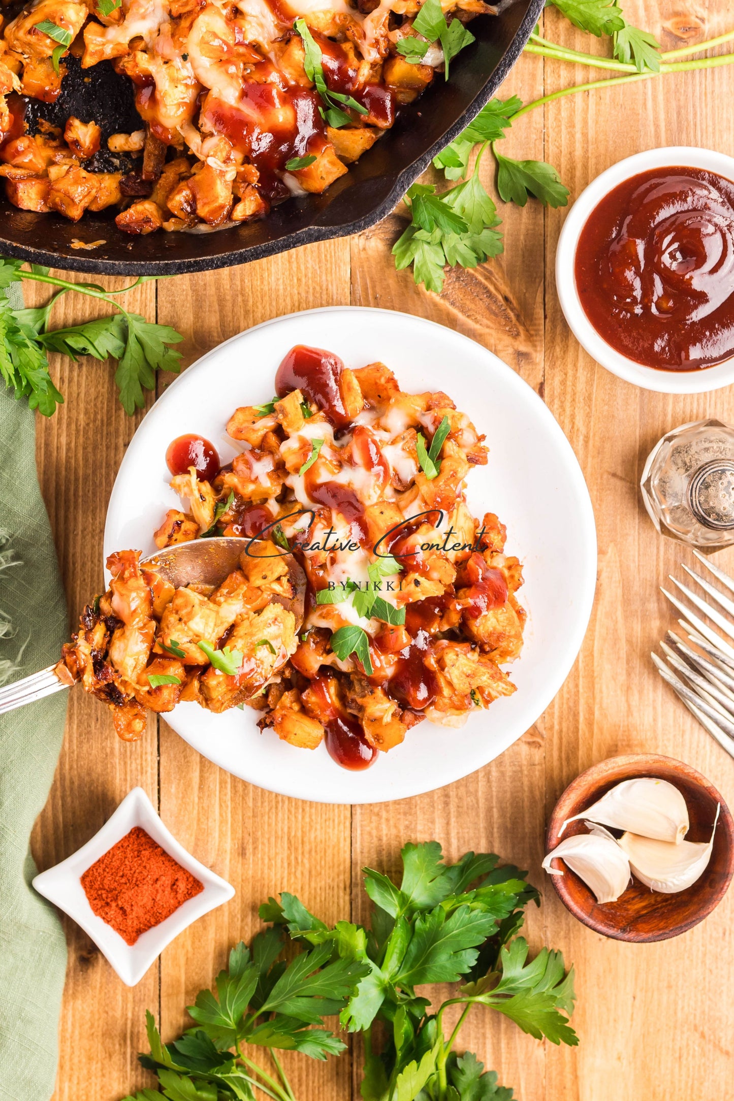 BBQ Chicken Potato Skillet  - Exclusive