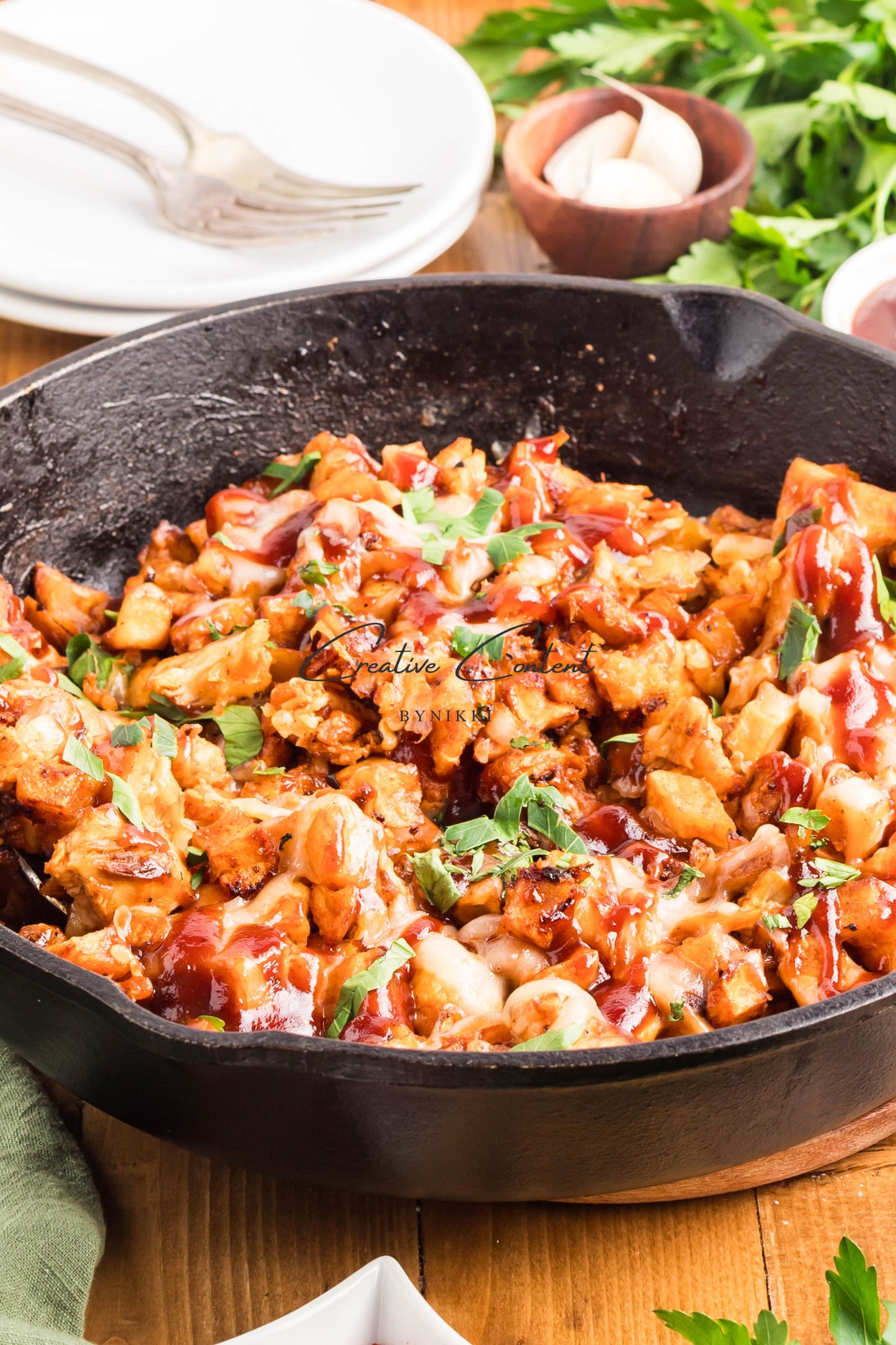 BBQ Chicken Potato Skillet  - Exclusive