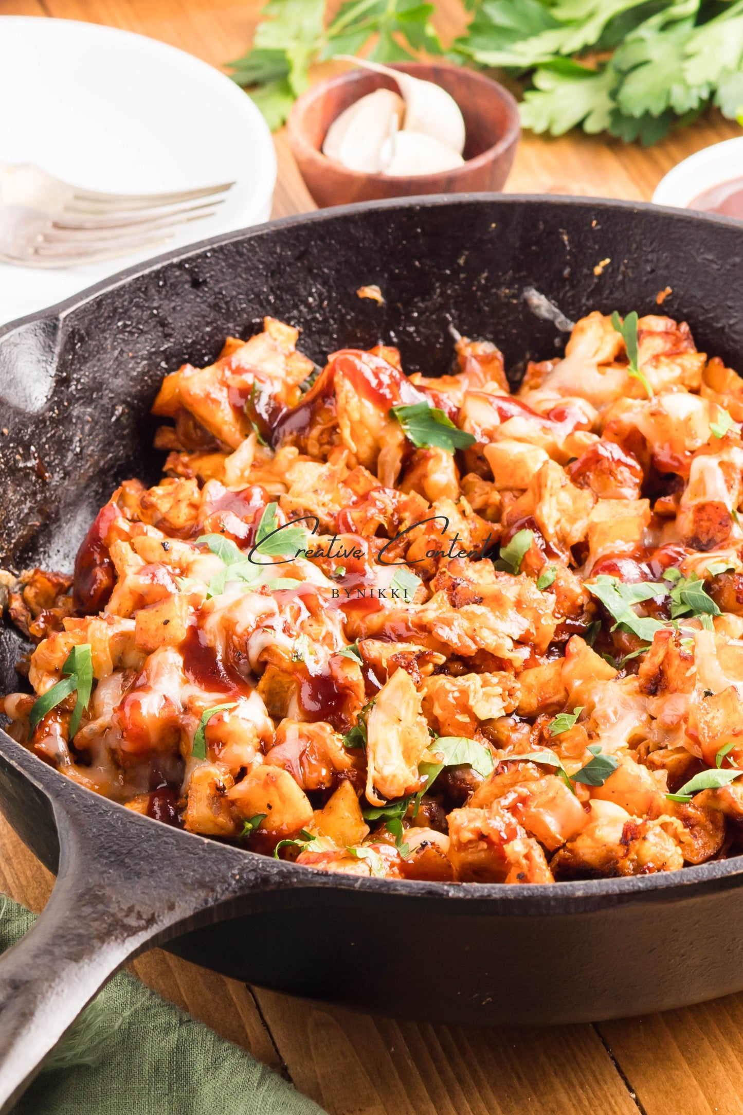 BBQ Chicken Potato Skillet  - Exclusive