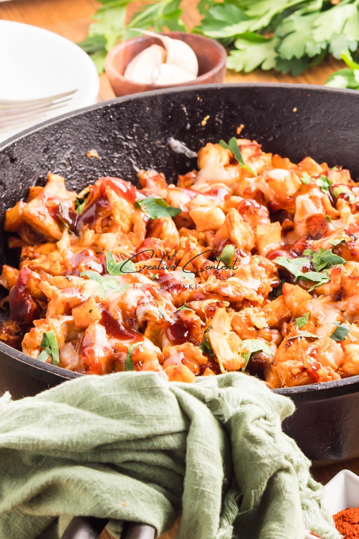 BBQ Chicken Potato Skillet  - Exclusive