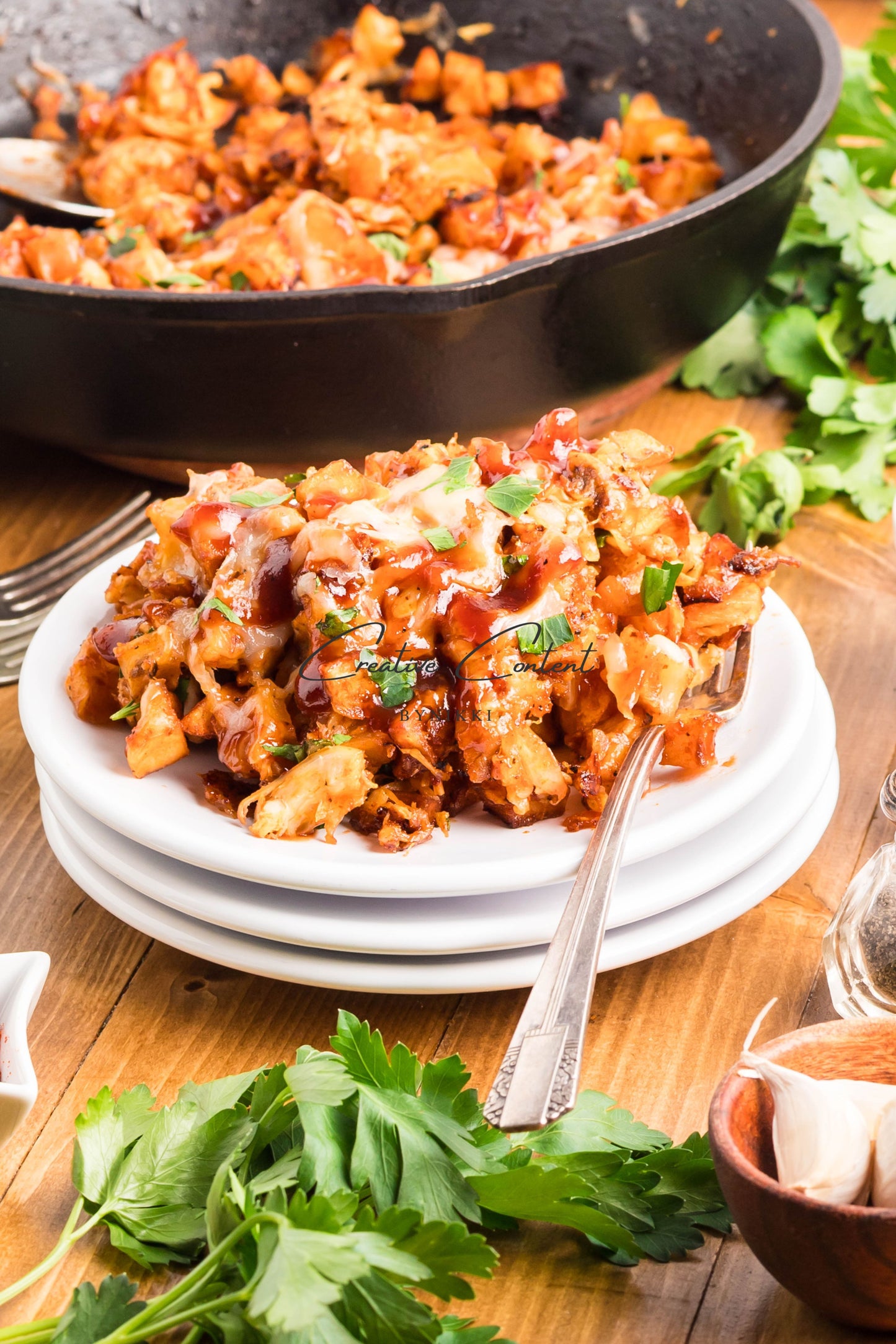 BBQ Chicken Potato Skillet  - Exclusive