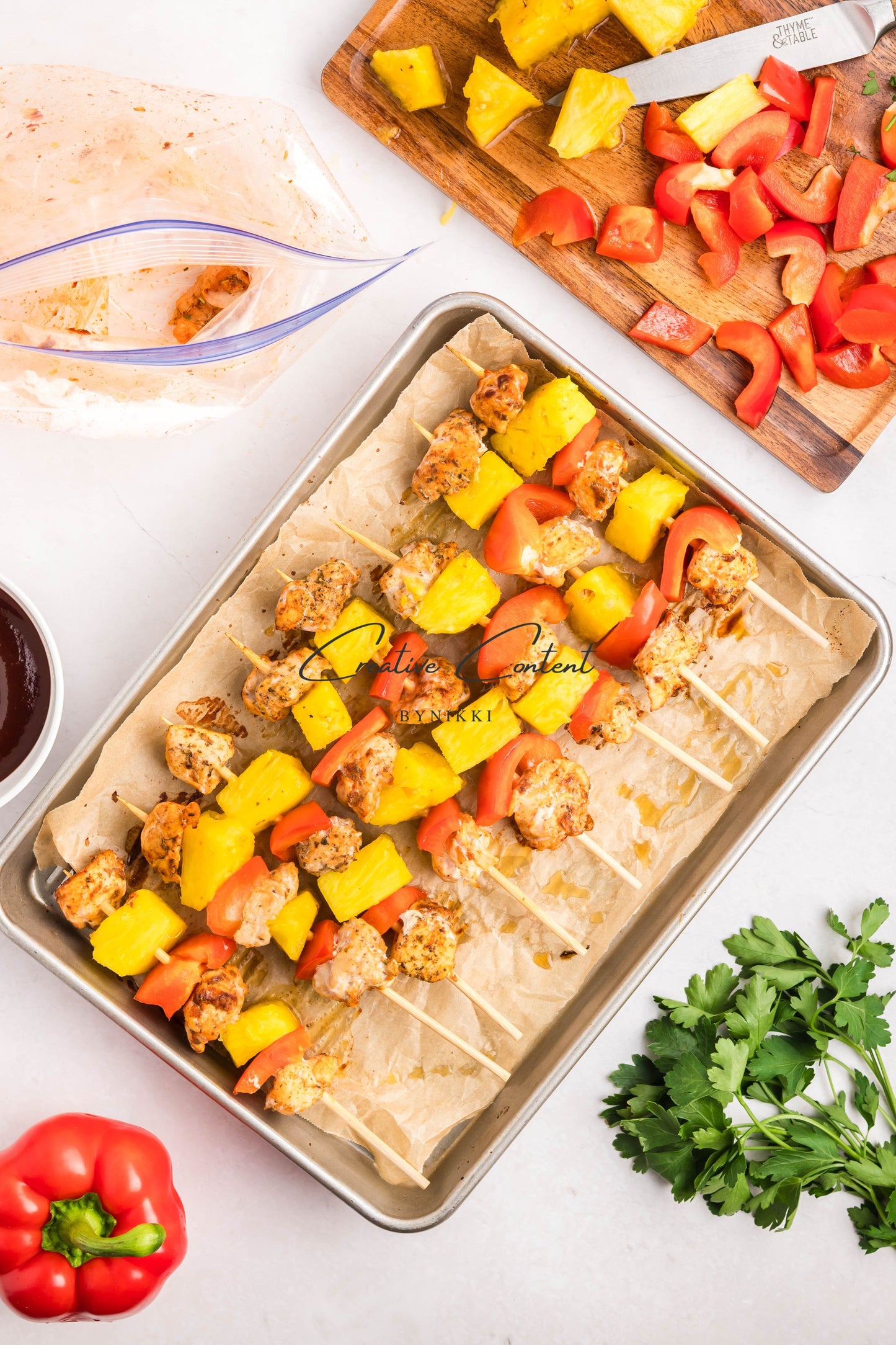 BBQ Chicken Skewers - Set 1 of 2