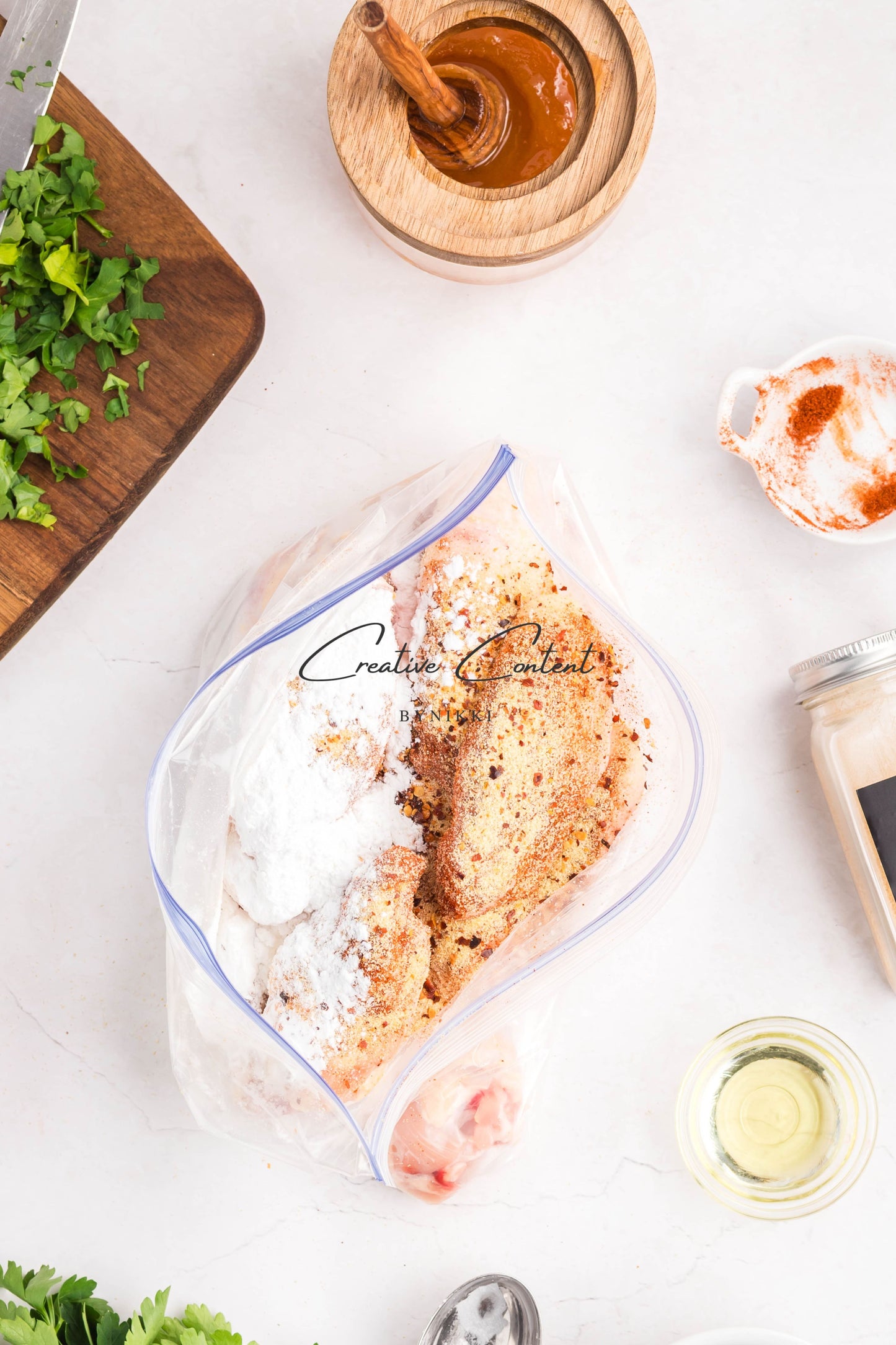 Air Fryer Honey BBQ Chicken Wings + Homemade Ranch Dressing - Exclusive