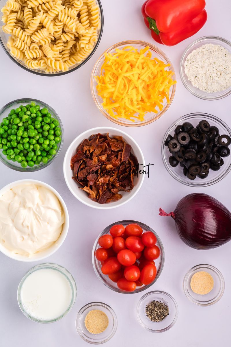 Bacon Ranch Pasta Salad - Exclusive