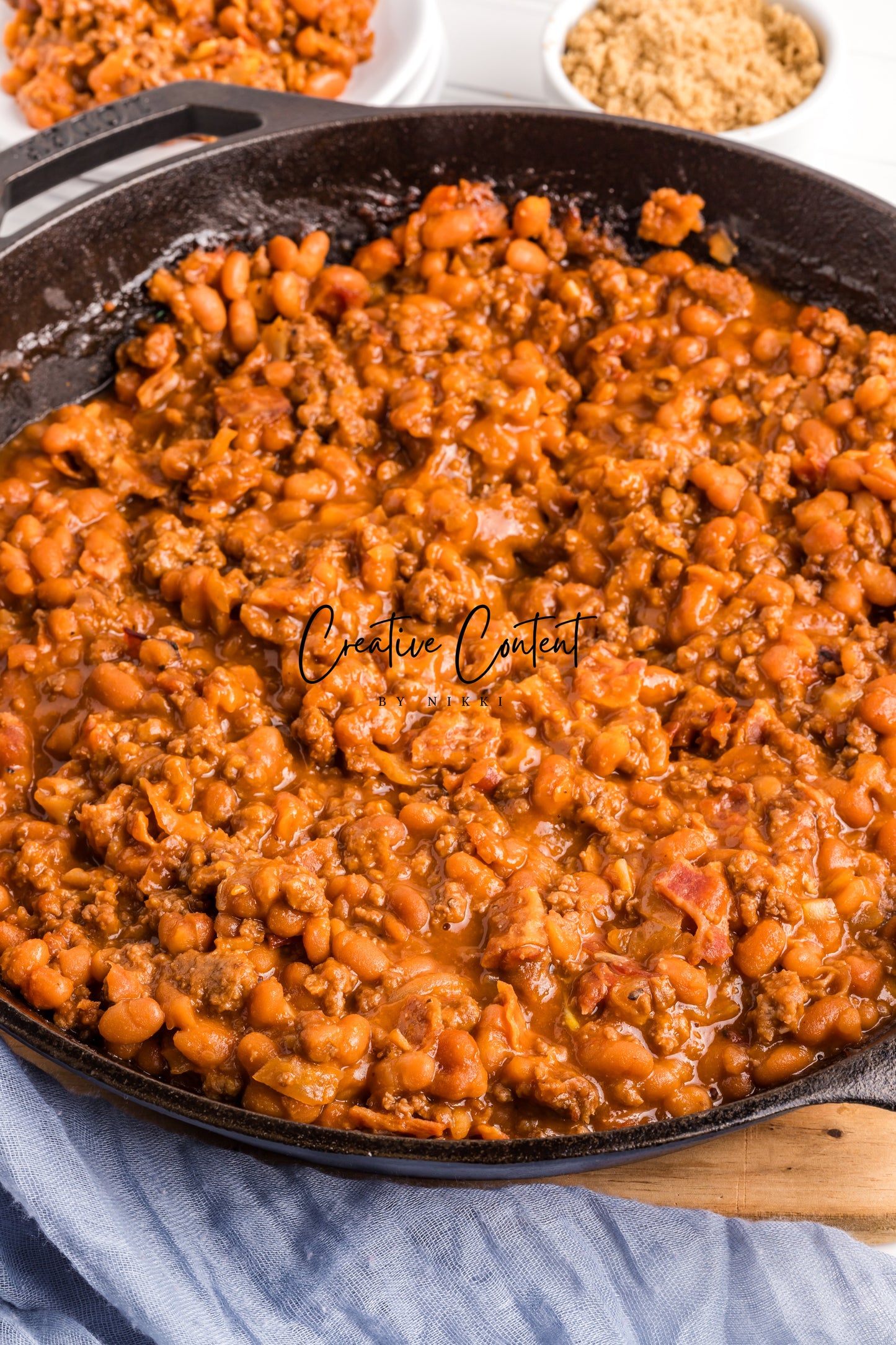 Baked Beans With Ground Beef - Set 1 of 2