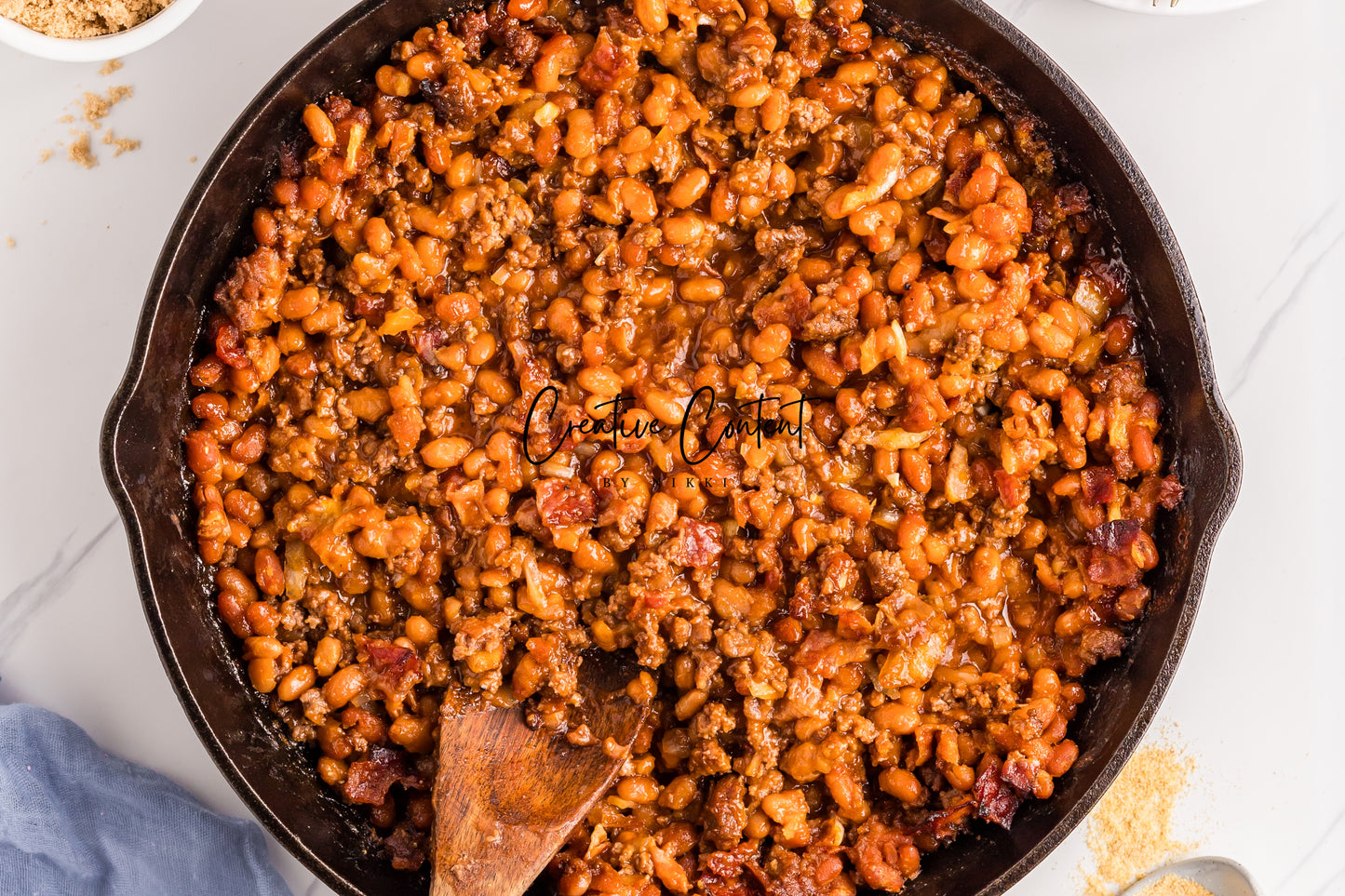 Baked Beans With Ground Beef - Set 1 of 2