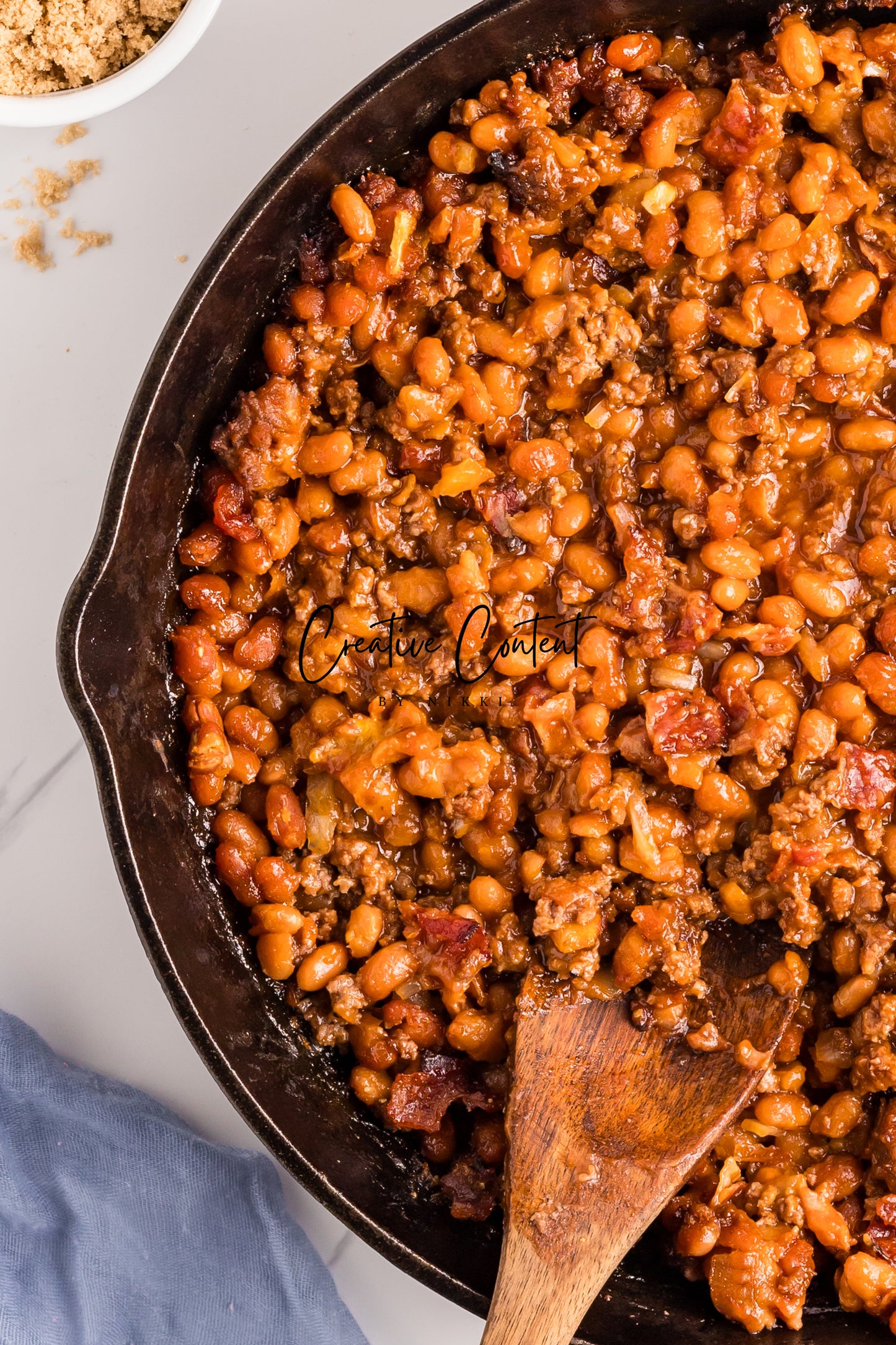 Baked Beans With Ground Beef - Set 1 of 2