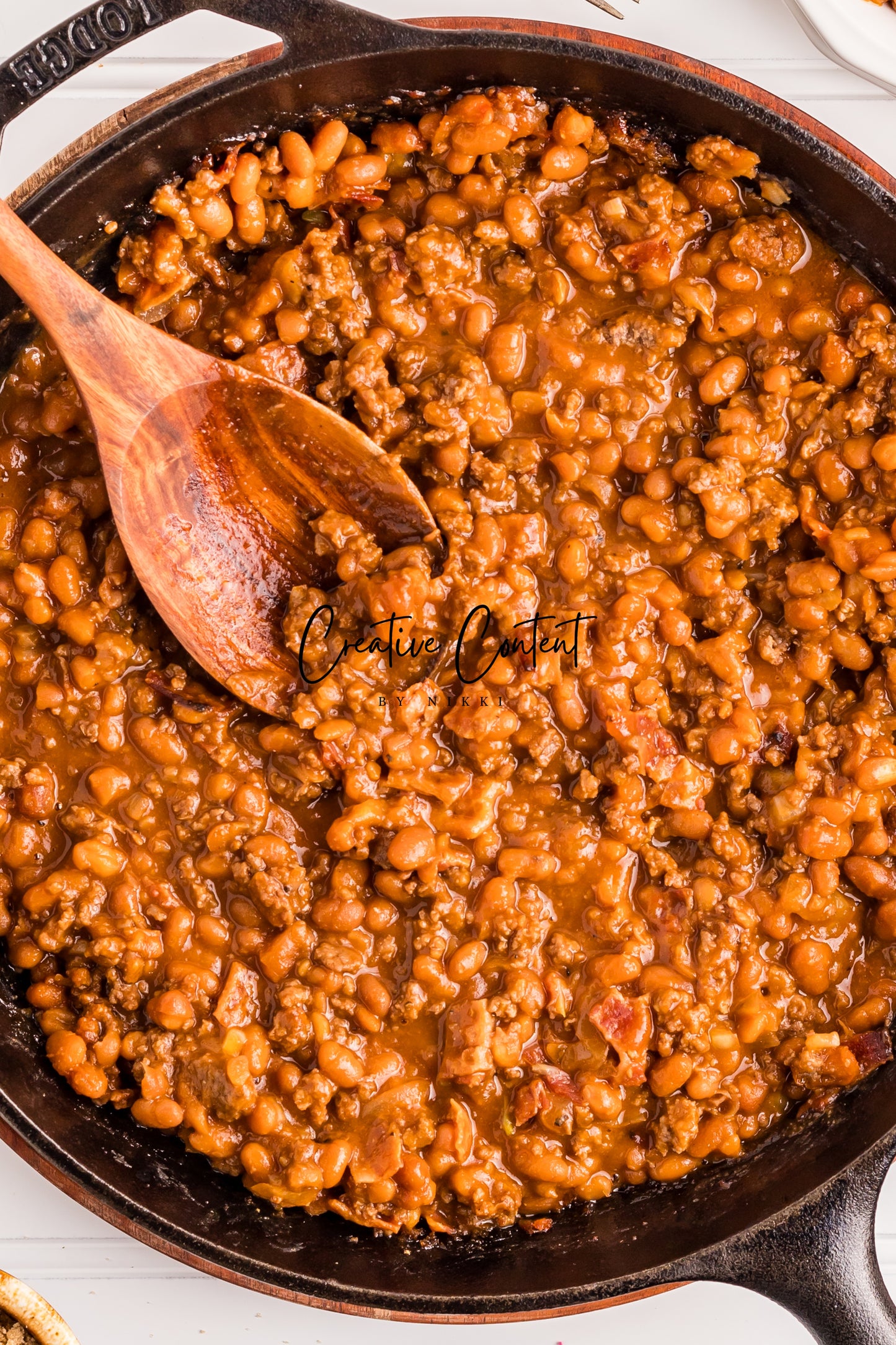 Baked Beans With Ground Beef - Set 2 of 2