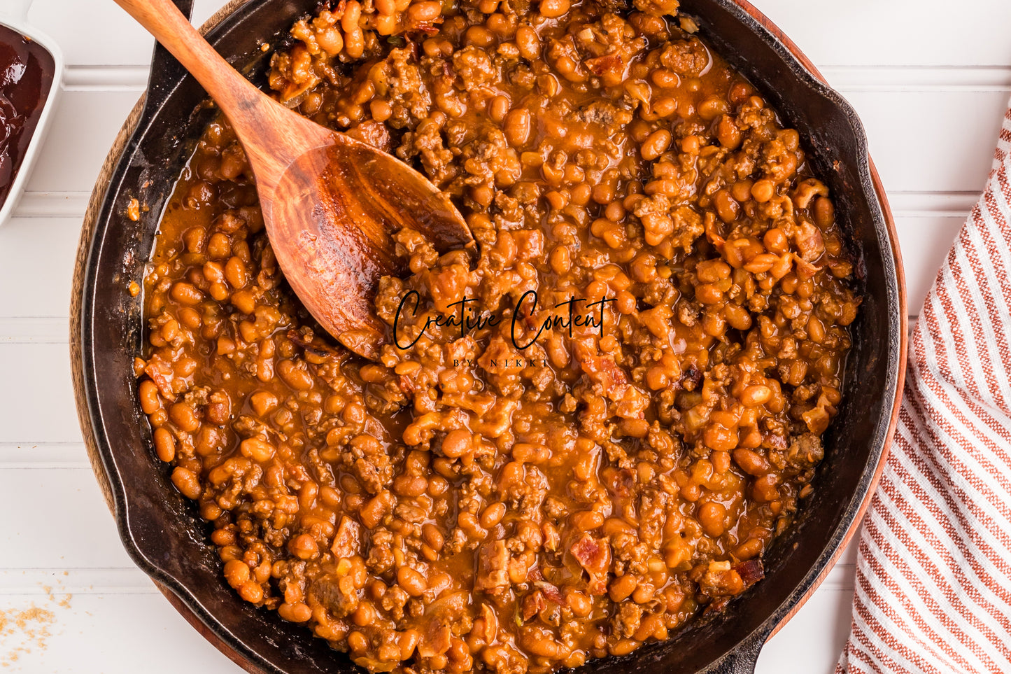 Baked Beans With Ground Beef - Set 2 of 2