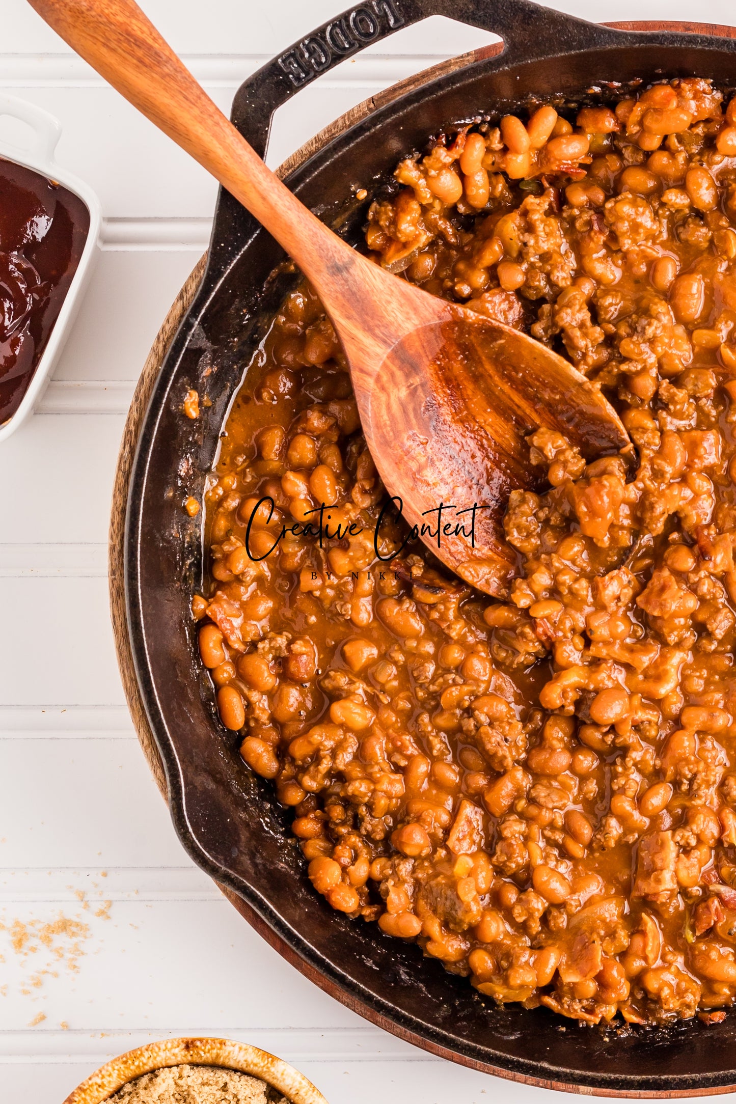 Baked Beans With Ground Beef - Set 2 of 2