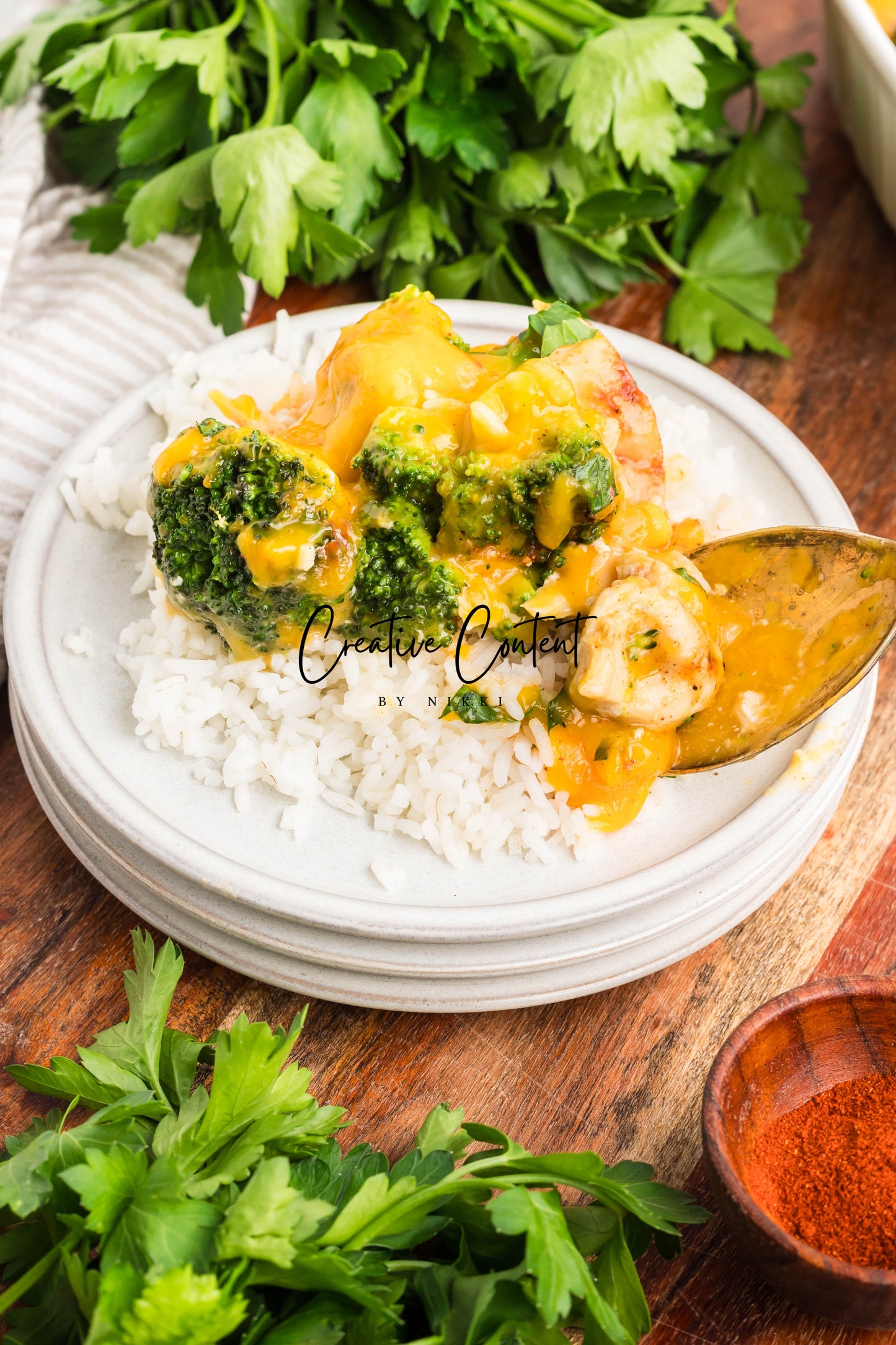 Baked Broccoli and Chicken - Set 2 of 2