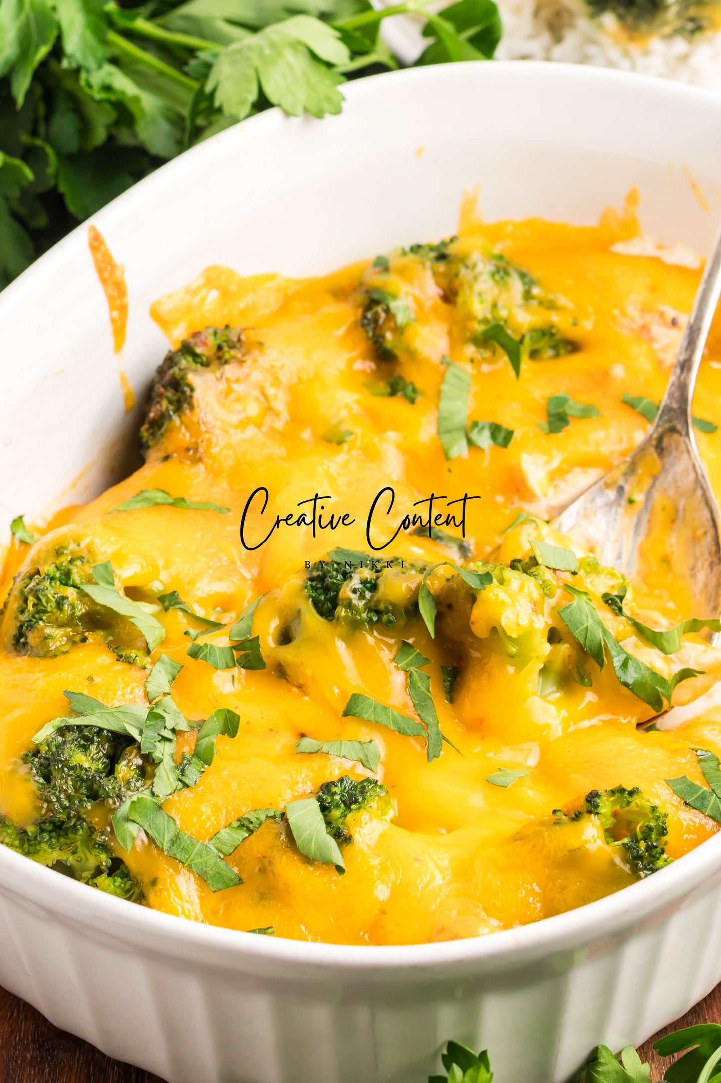 Baked Broccoli and Chicken - Set 2 of 2