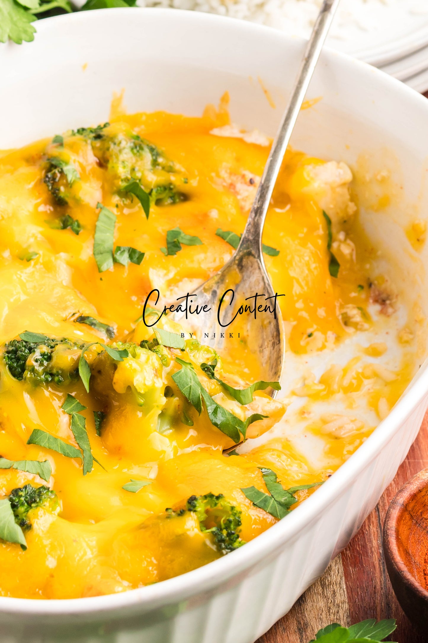 Baked Broccoli and Chicken - Set 2 of 2