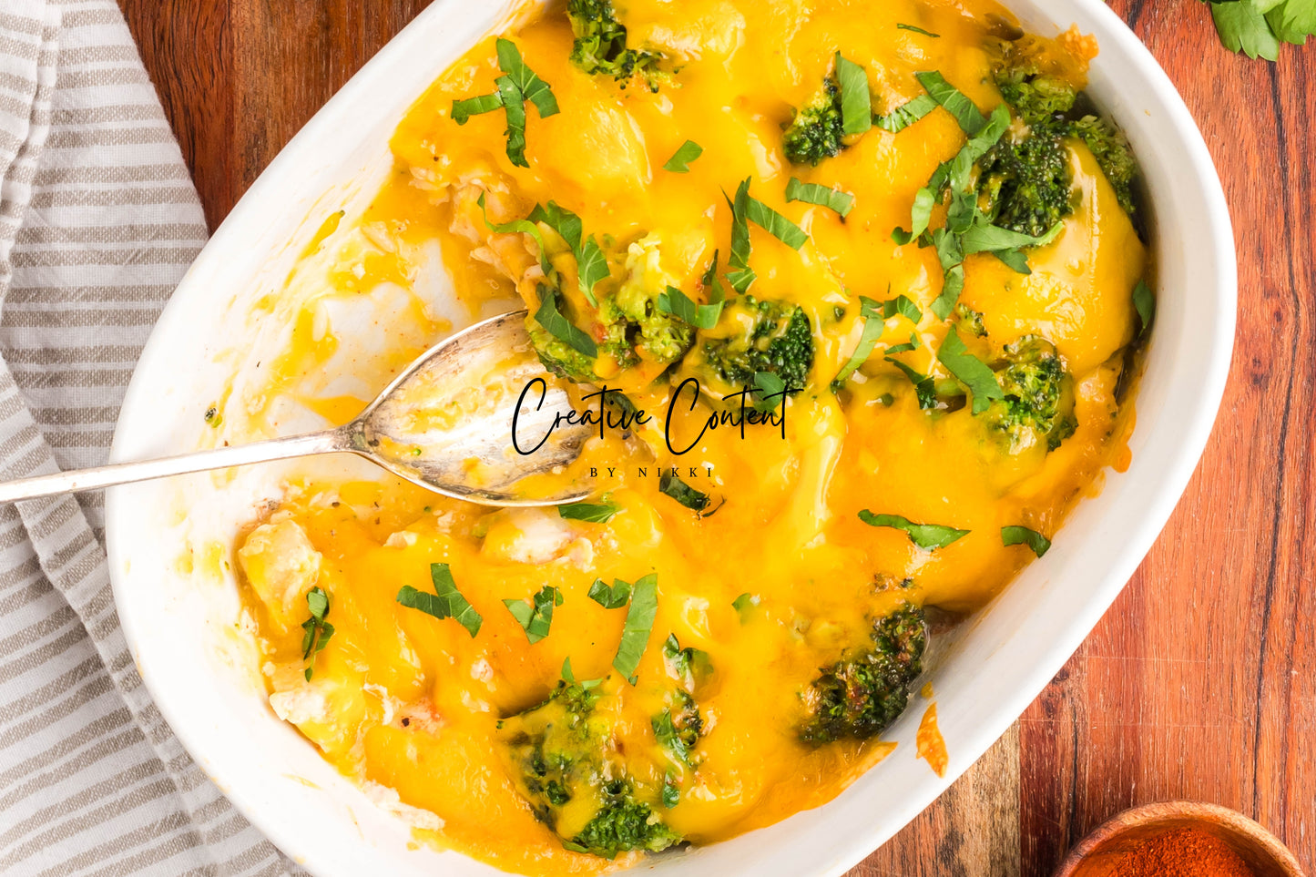 Baked Broccoli and Chicken - Set 2 of 2