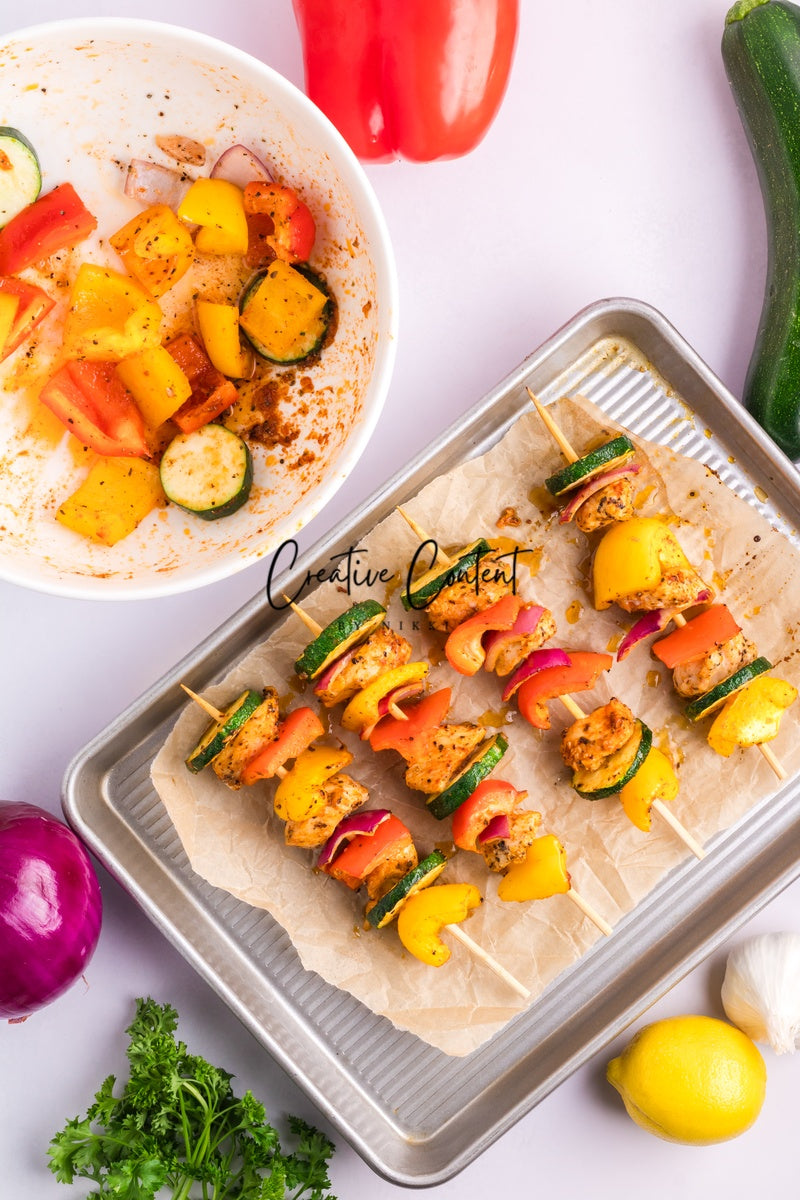 Baked Chicken Skewers - Set 3 of 3