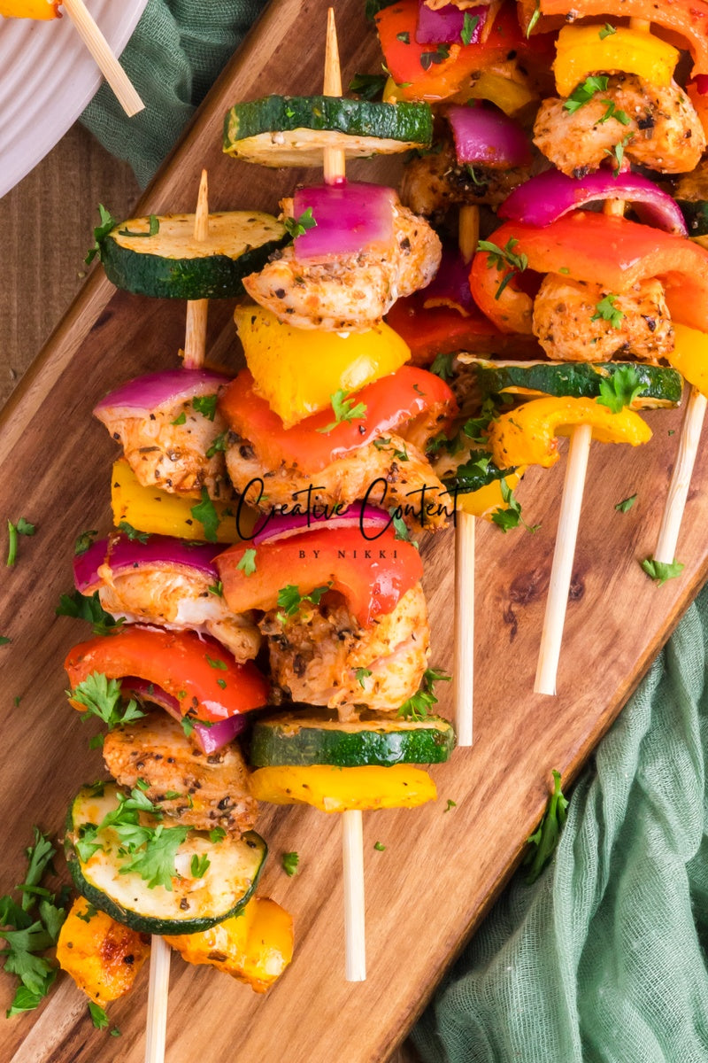 Baked Chicken Skewers - Set 3 of 3