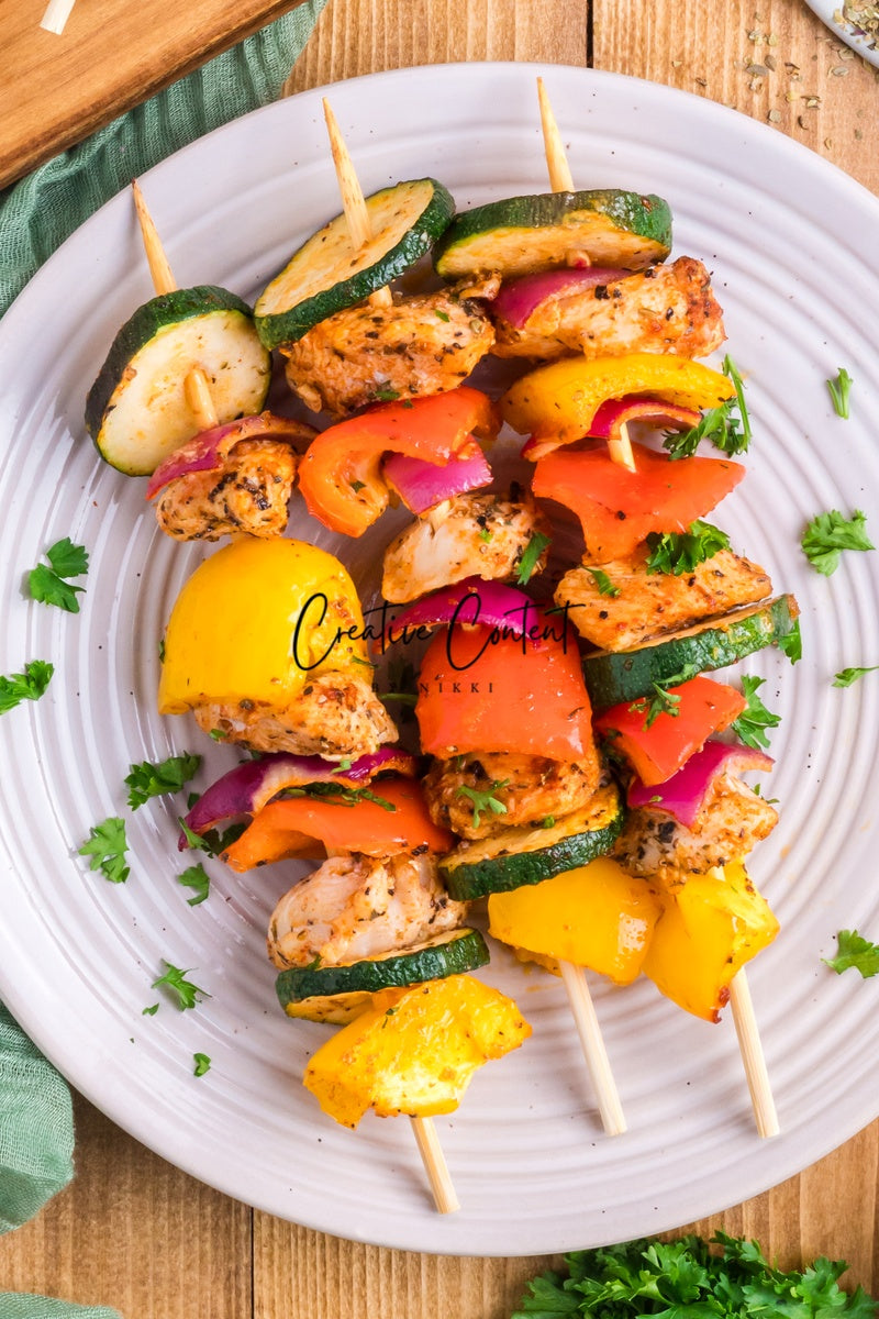 Baked Chicken Skewers - Set 3 of 3
