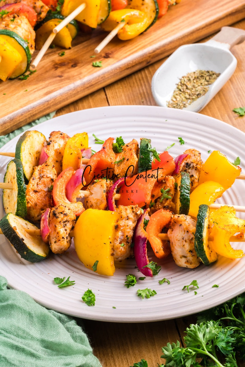 Baked Chicken Skewers - Set 3 of 3