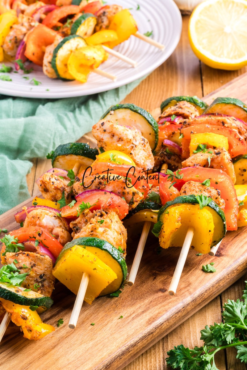 Baked Chicken Skewers - Set 3 of 3