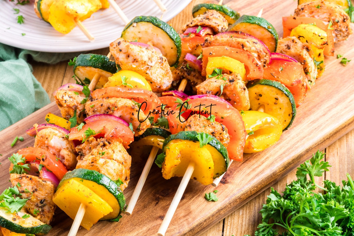 Baked Chicken Skewers - Set 3 of 3
