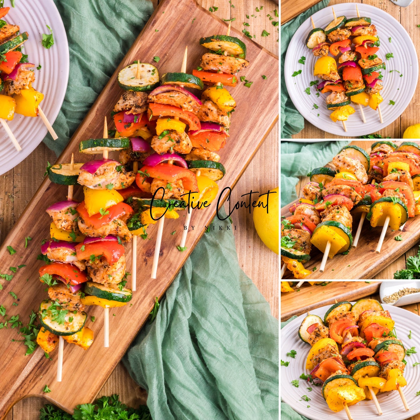 Baked Chicken Skewers - Set 3 of 3