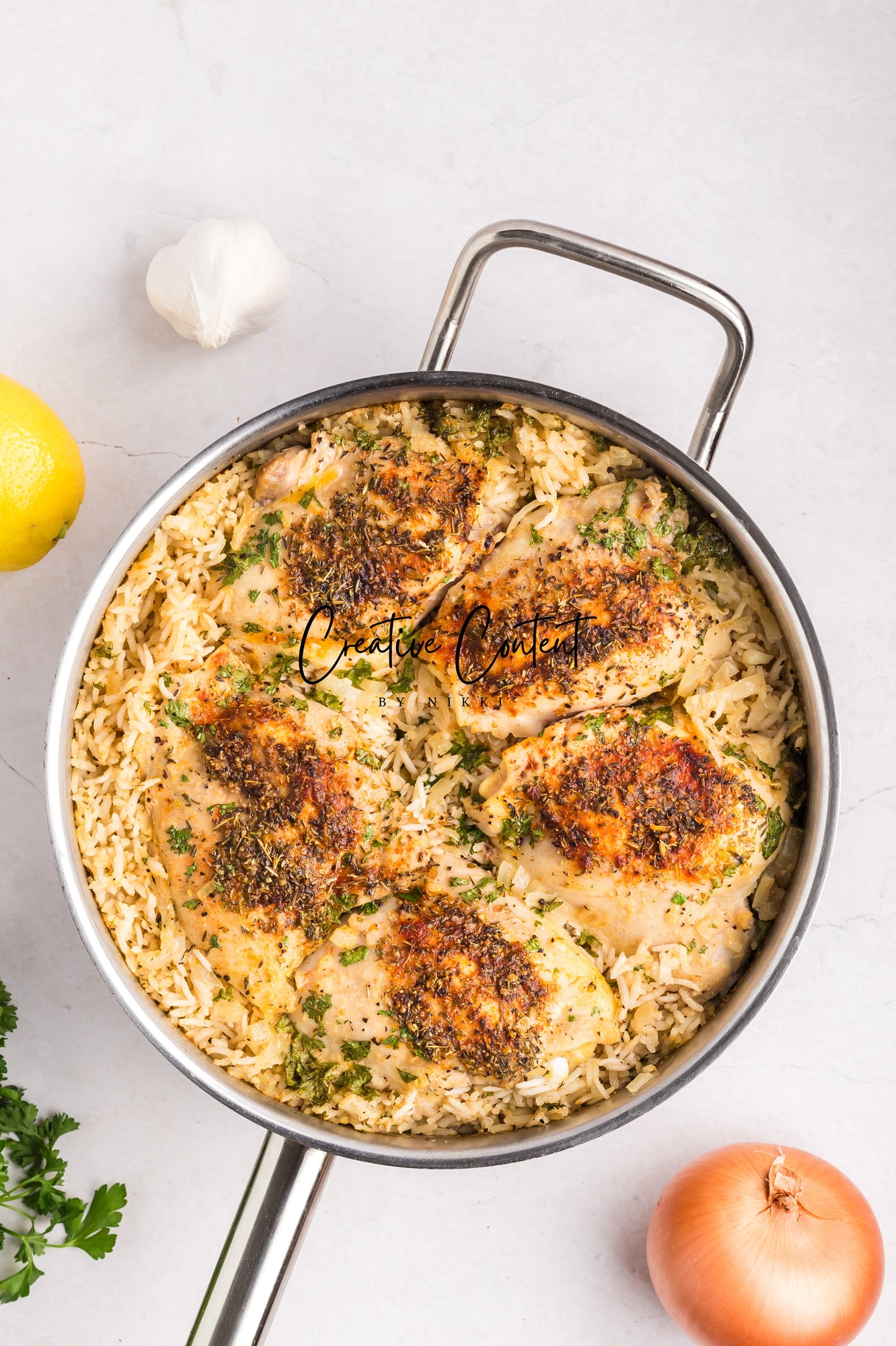 Baked Chicken and Rice - Exclusive