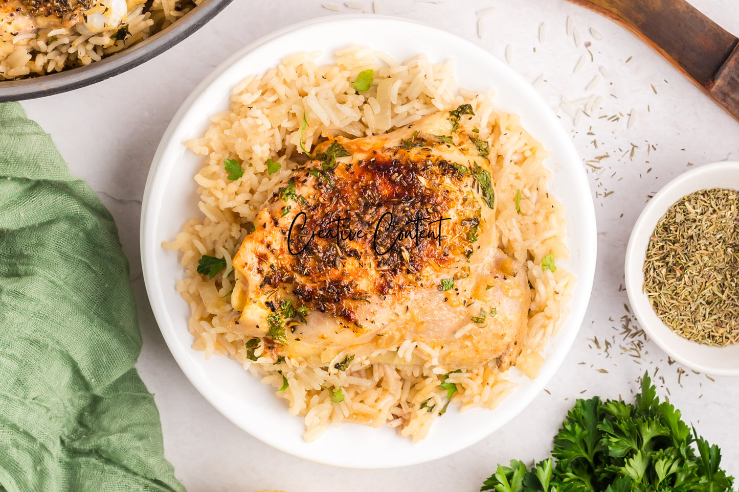 Baked Chicken and Rice - Exclusive