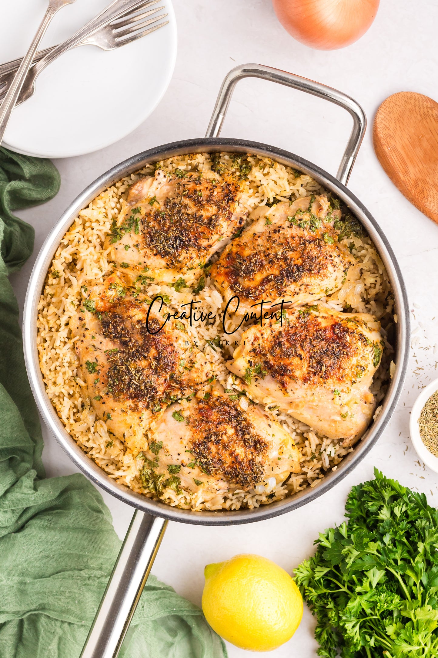 Baked Chicken and Rice - Exclusive