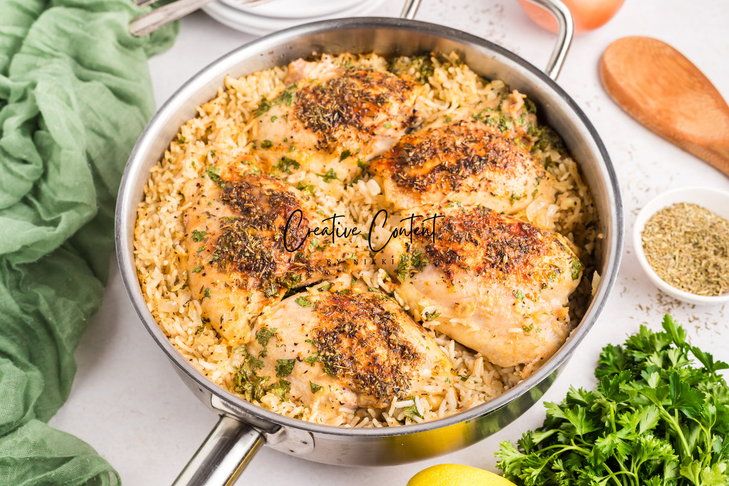 Baked Chicken and Rice - Exclusive