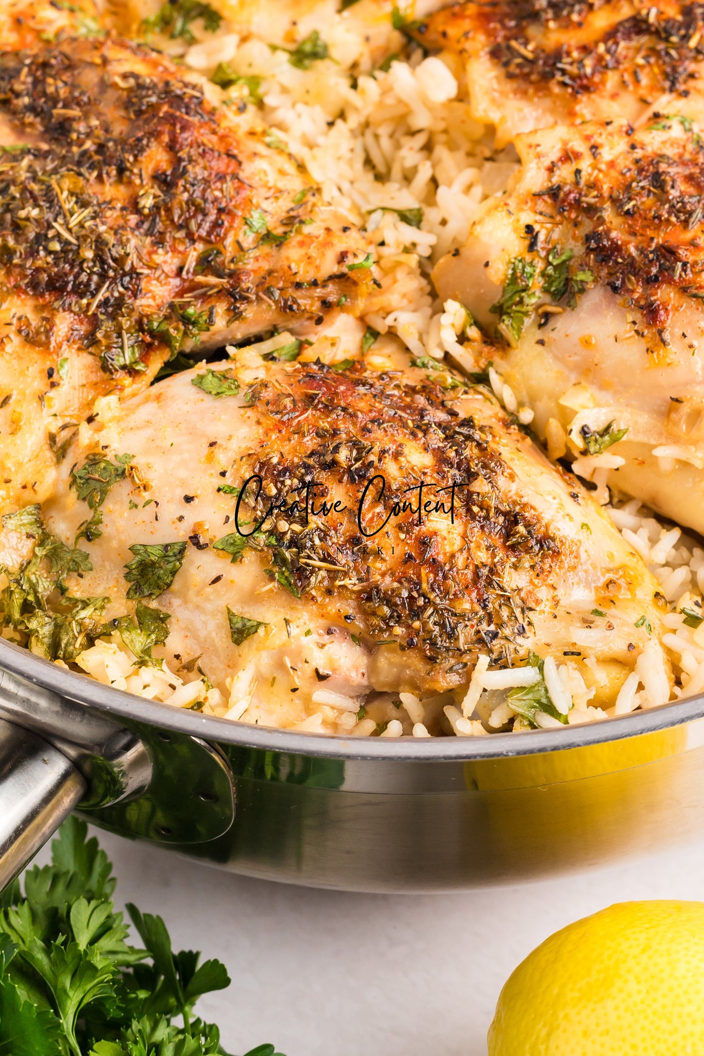 Baked Chicken and Rice - Exclusive