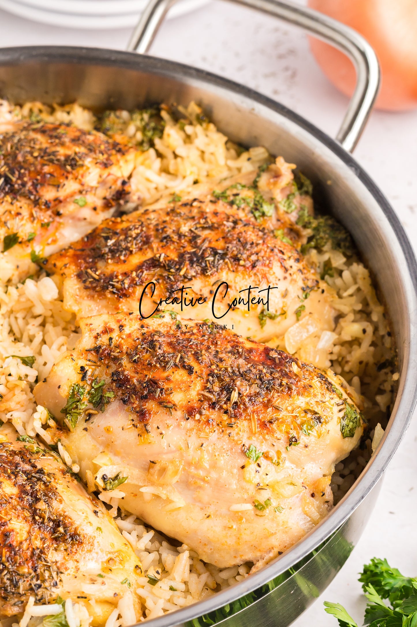 Baked Chicken and Rice - Exclusive