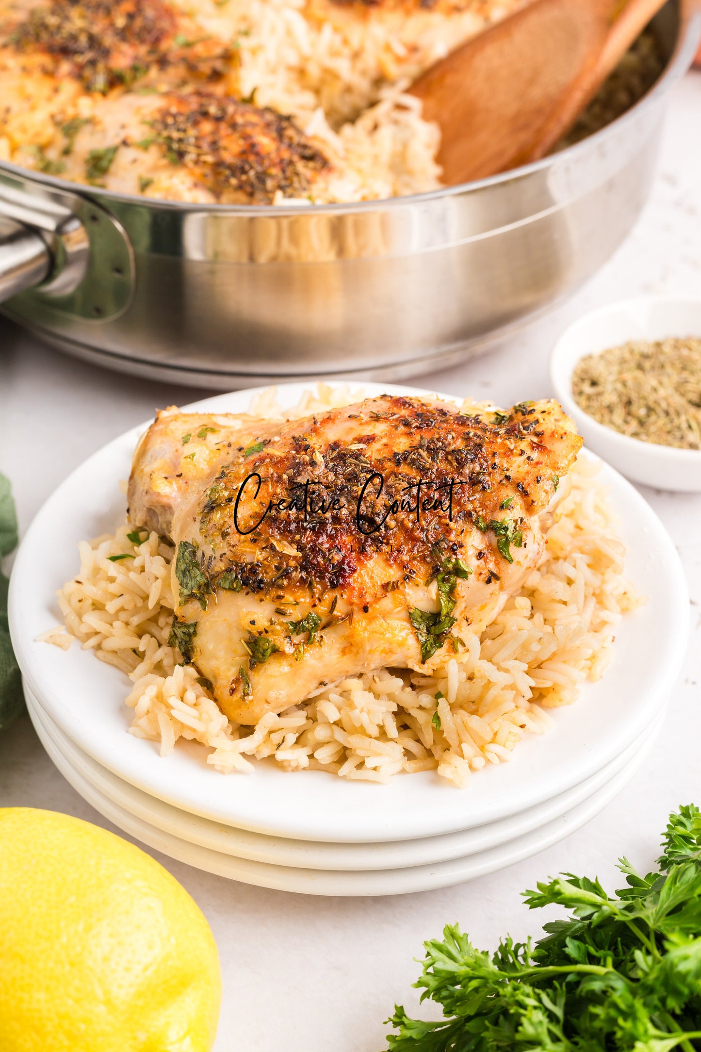 Baked Chicken and Rice - Exclusive