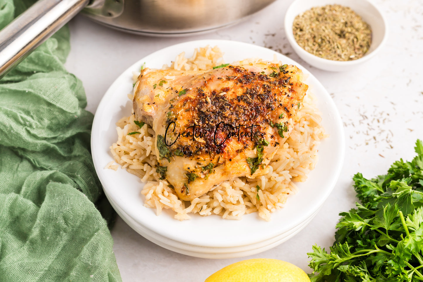 Baked Chicken and Rice - Exclusive