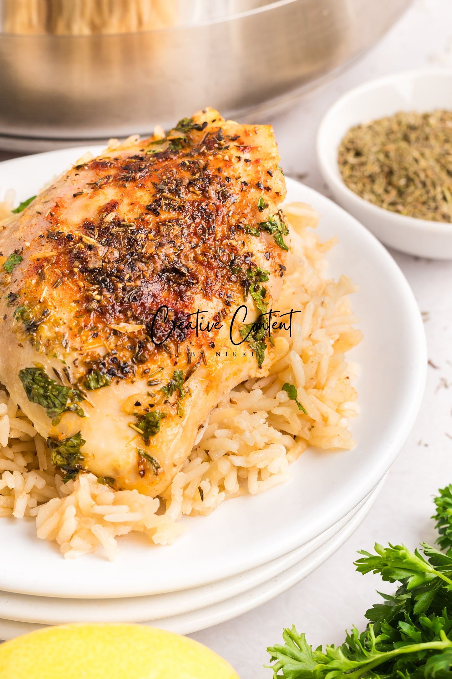 Baked Chicken and Rice - Exclusive