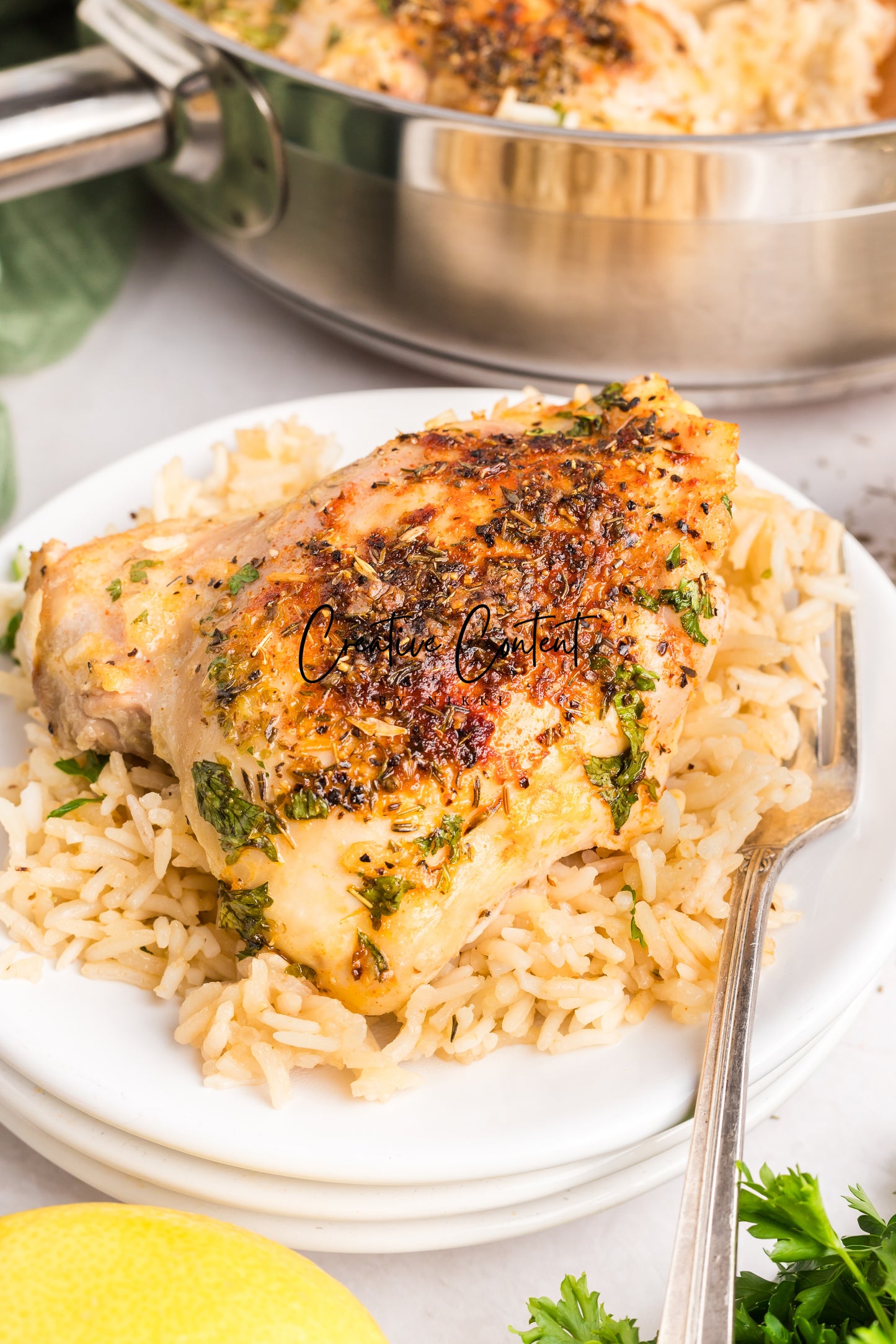 Baked Chicken and Rice - Exclusive