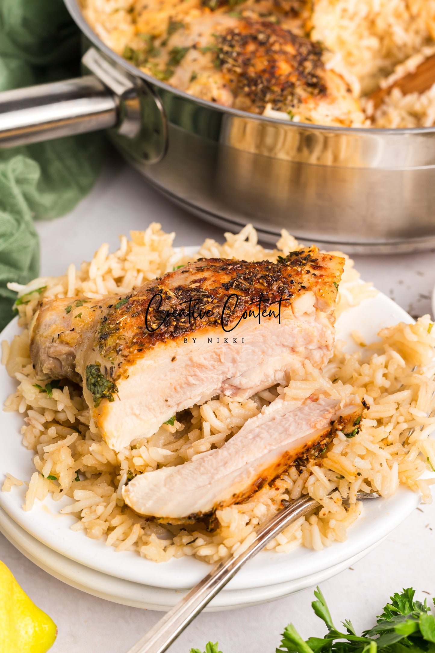 Baked Chicken and Rice - Exclusive