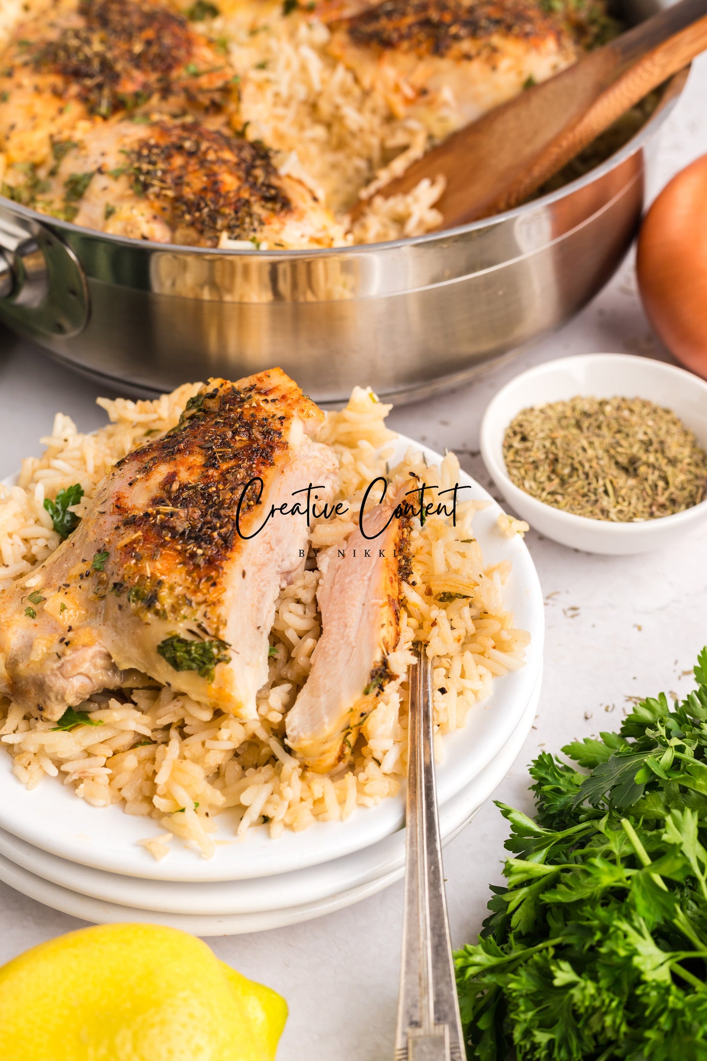 Baked Chicken and Rice - Exclusive