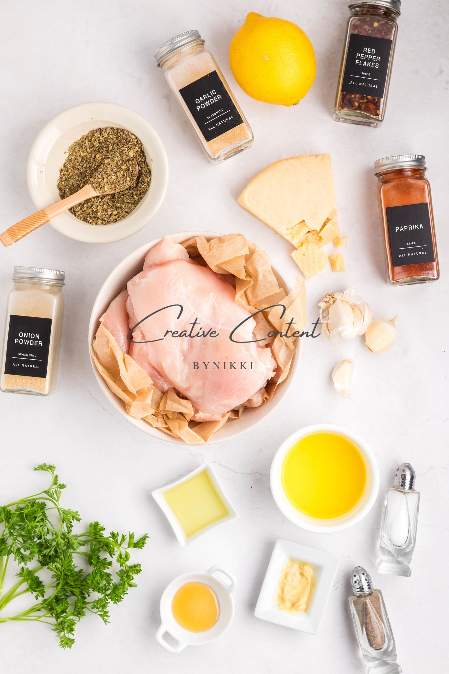 Baked Garlic Parmesan Chicken  -  Exclusive