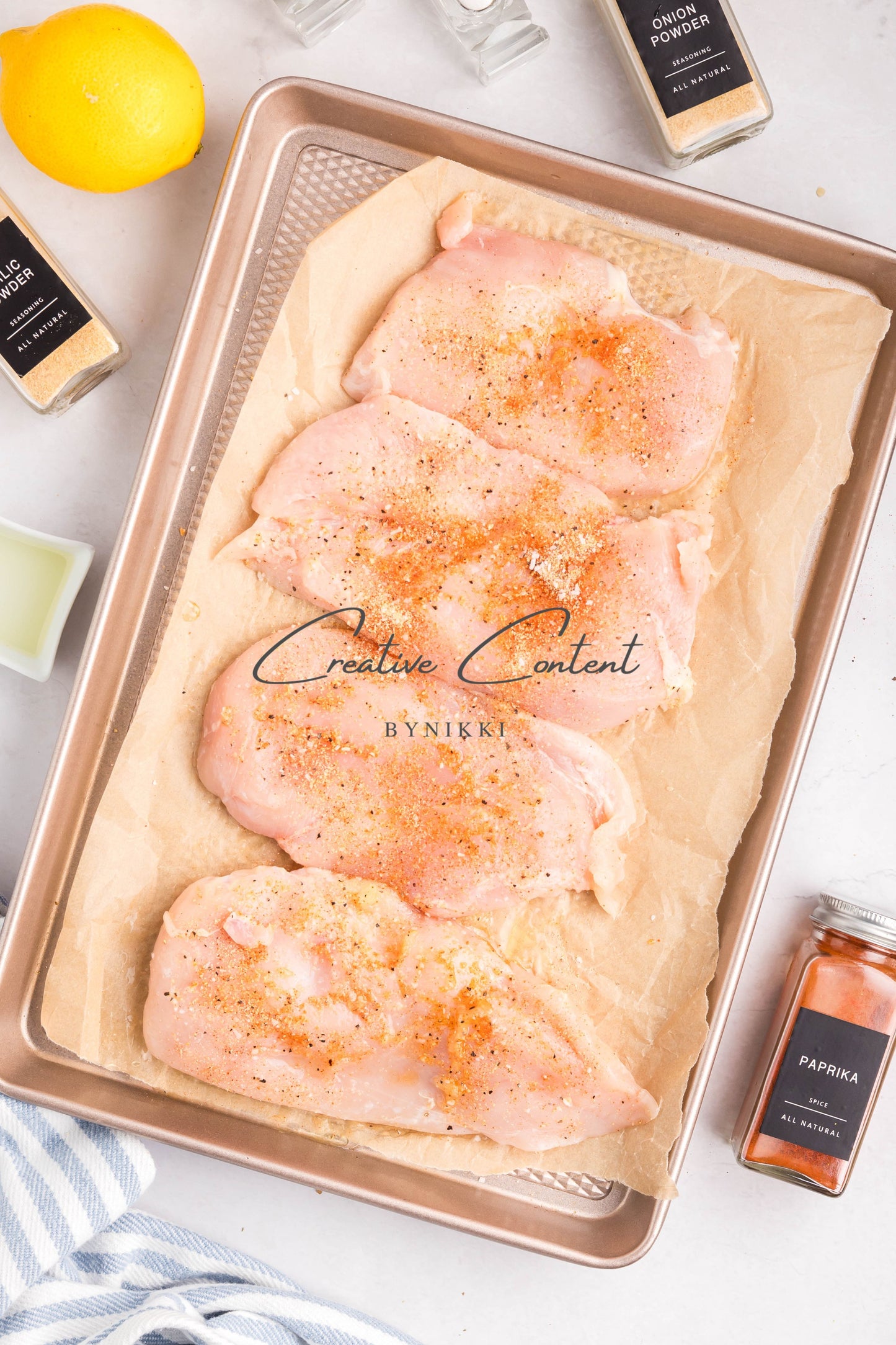Baked Garlic Parmesan Chicken  -  Exclusive