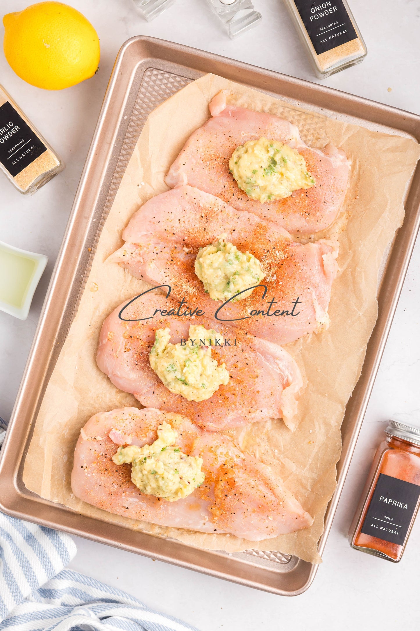 Baked Garlic Parmesan Chicken  -  Exclusive